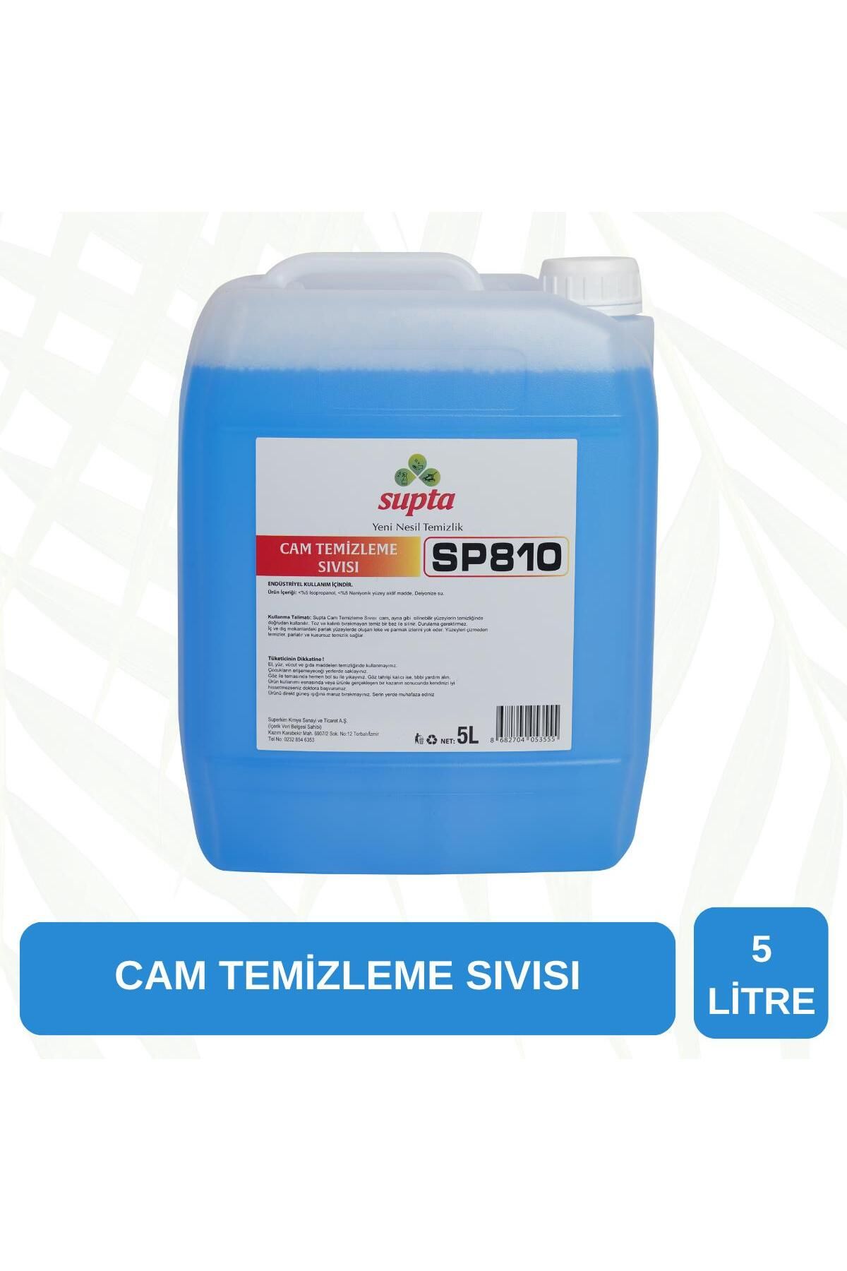 Supta Cam Temizleme Sıvısı - 5 Lt