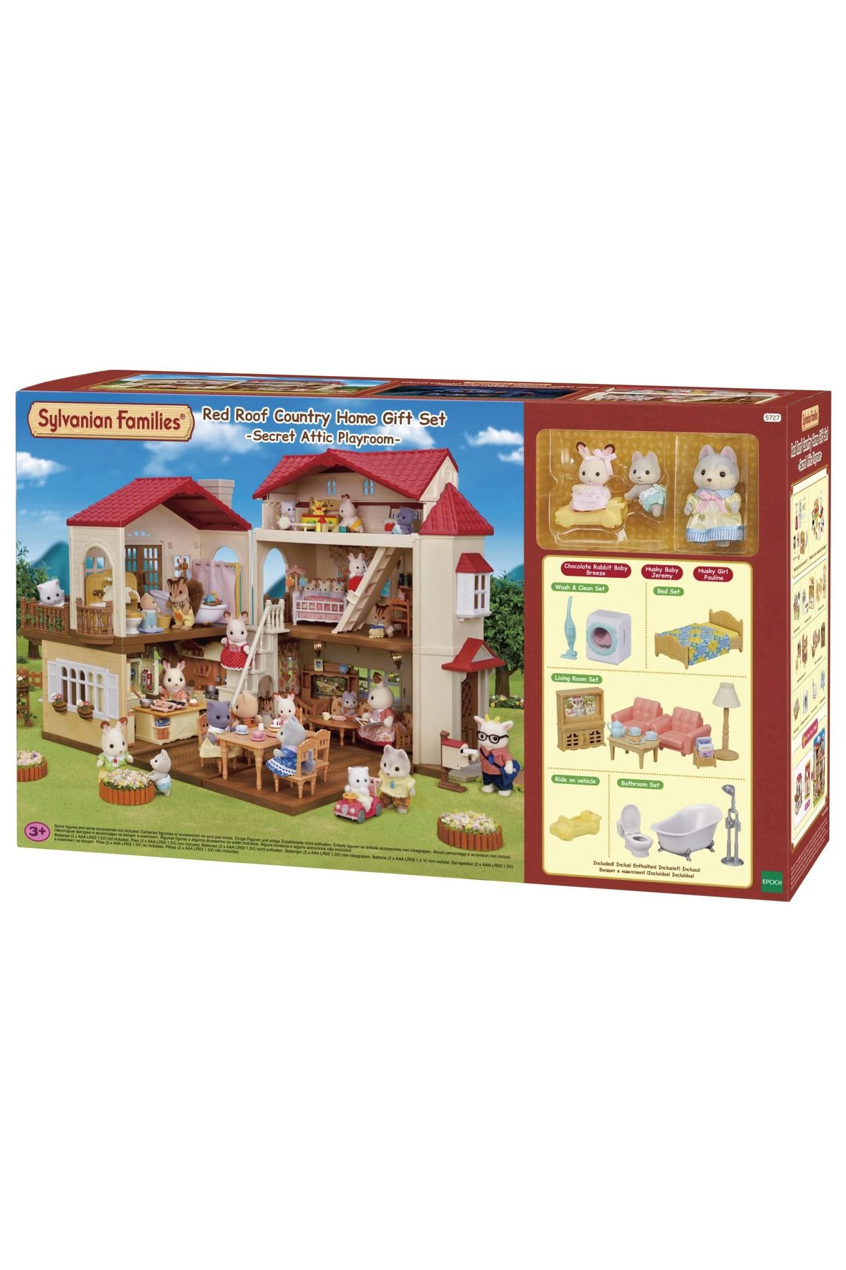 Sylvanian Families Oyun Odal I kl ehir Evi