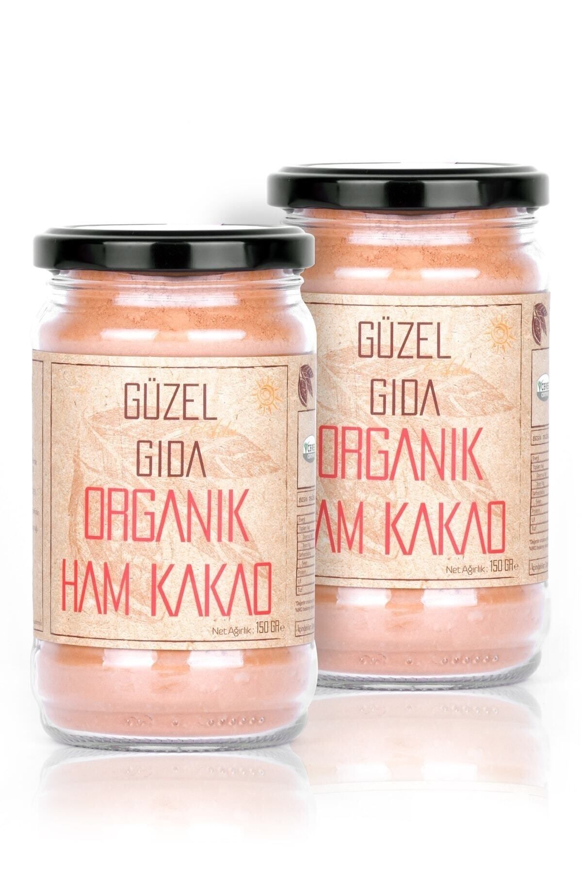 Güzel Ada Gıda Organik Ham Kakao Tozu 150 gr X 2