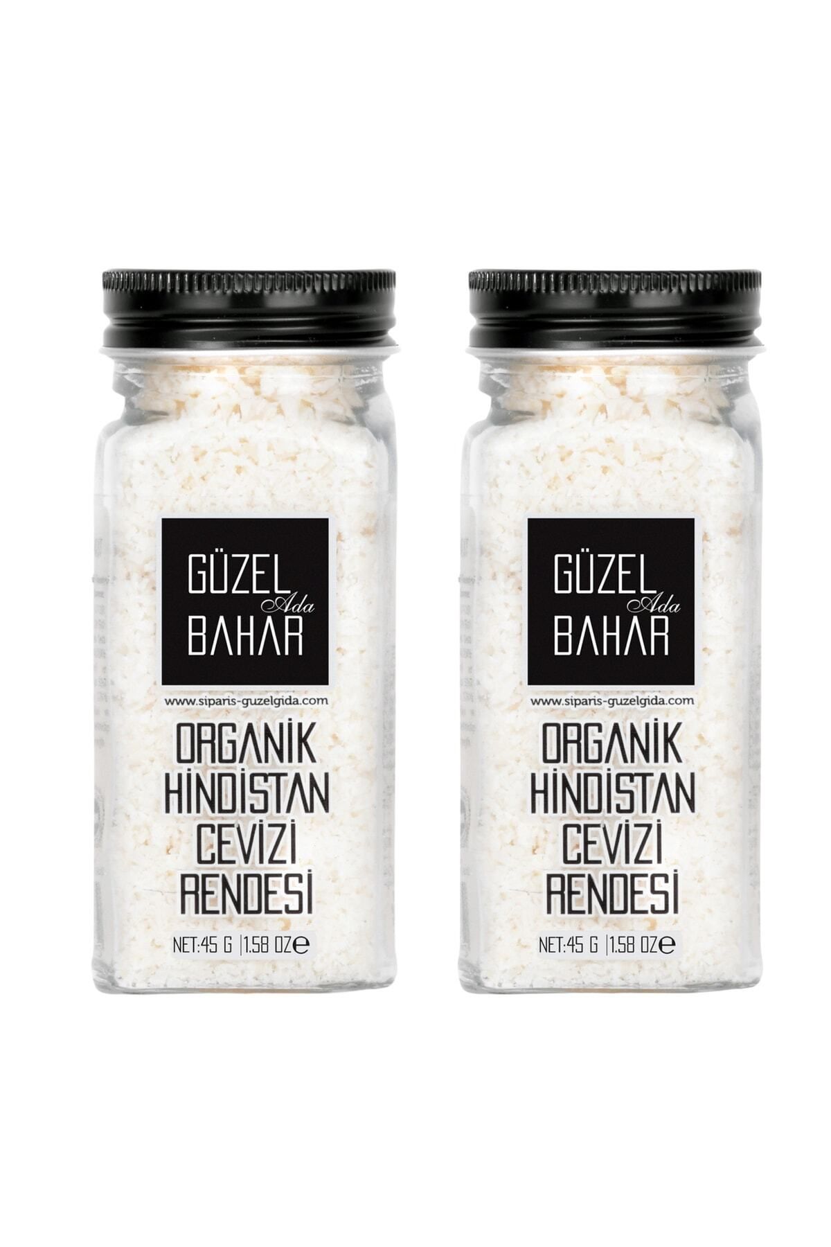 Güzel Ada Gıda Organik Hindistan Cevizi Rendesi 2 X 45 Gr