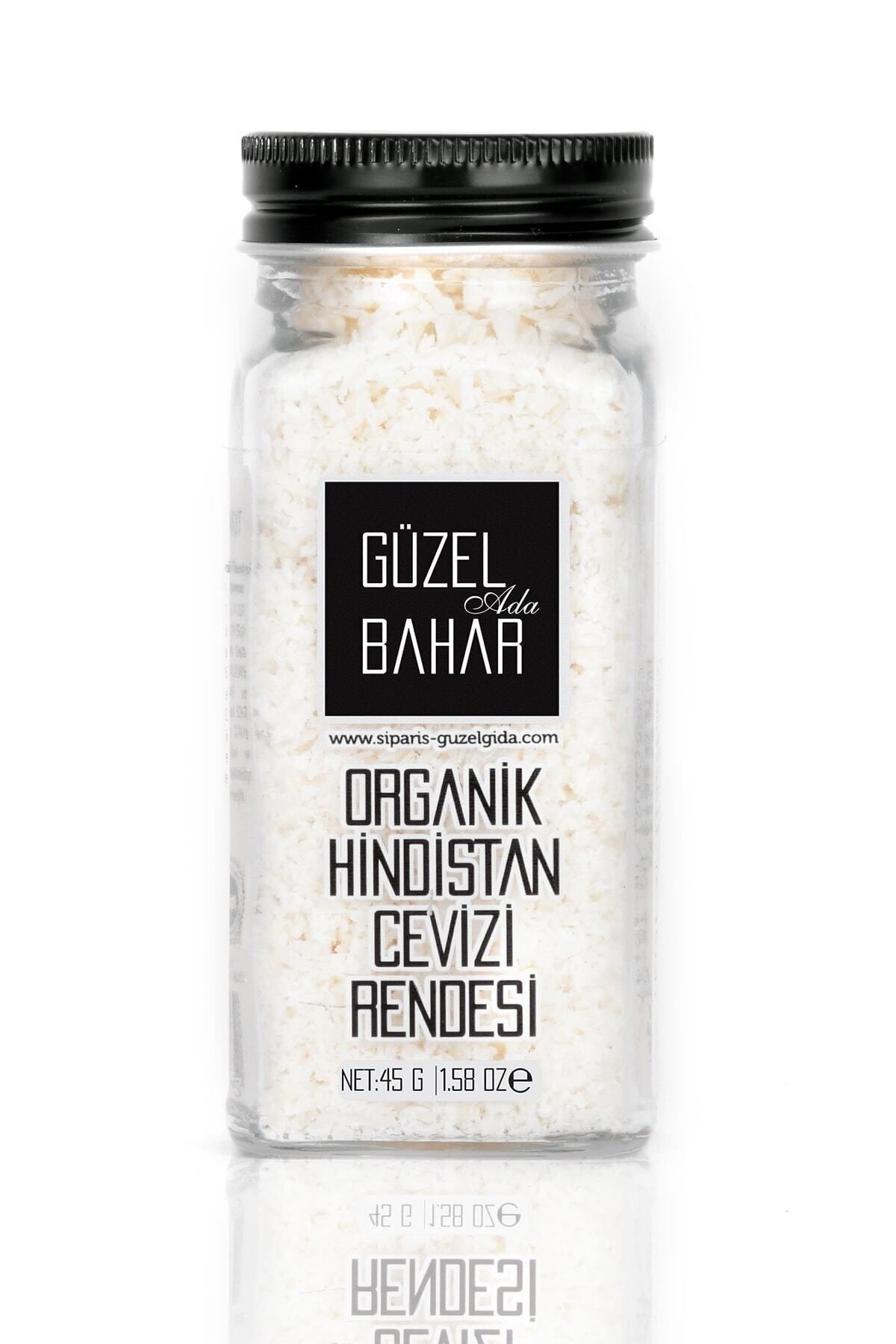 Güzel Ada Gıda Organik Hindistan Cevizi Rendesi 45 Gr