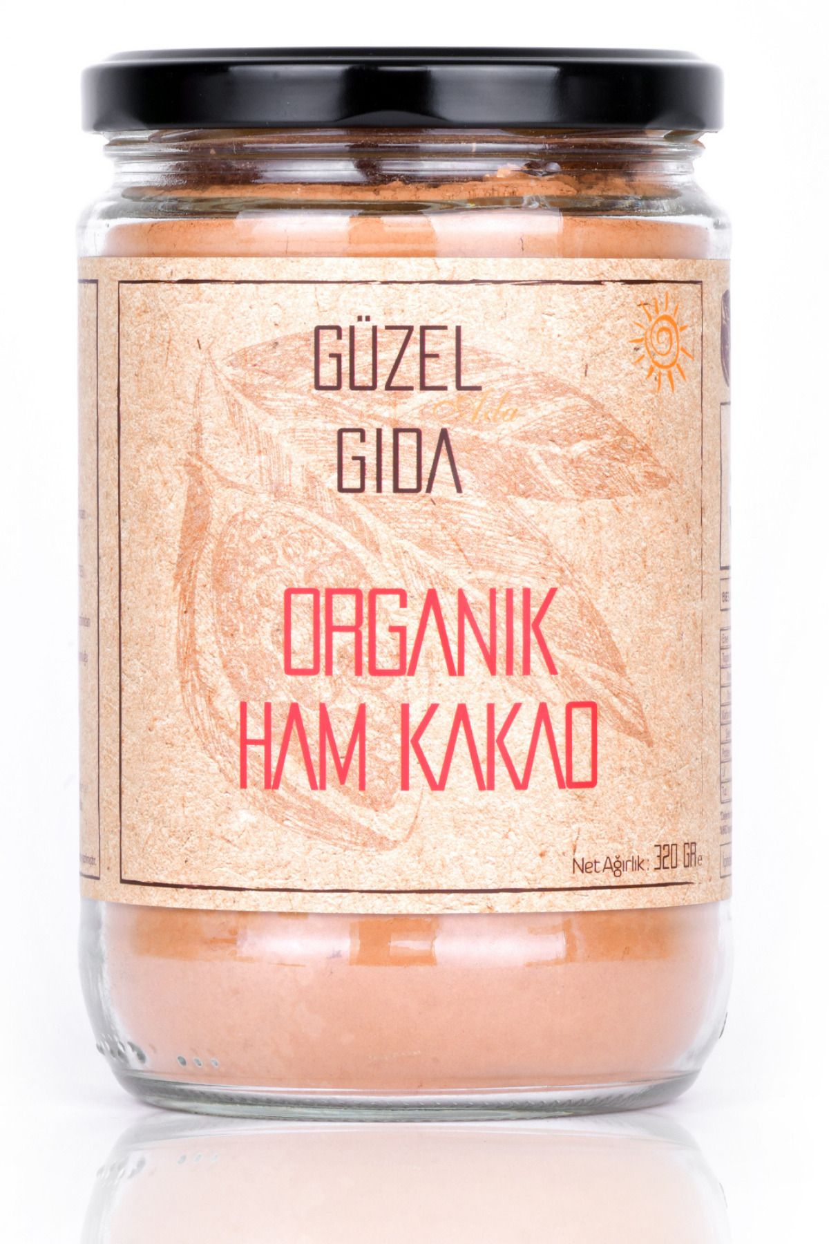 Güzel Ada Gıda Organik Ham Kakao 320 G Glutensiz