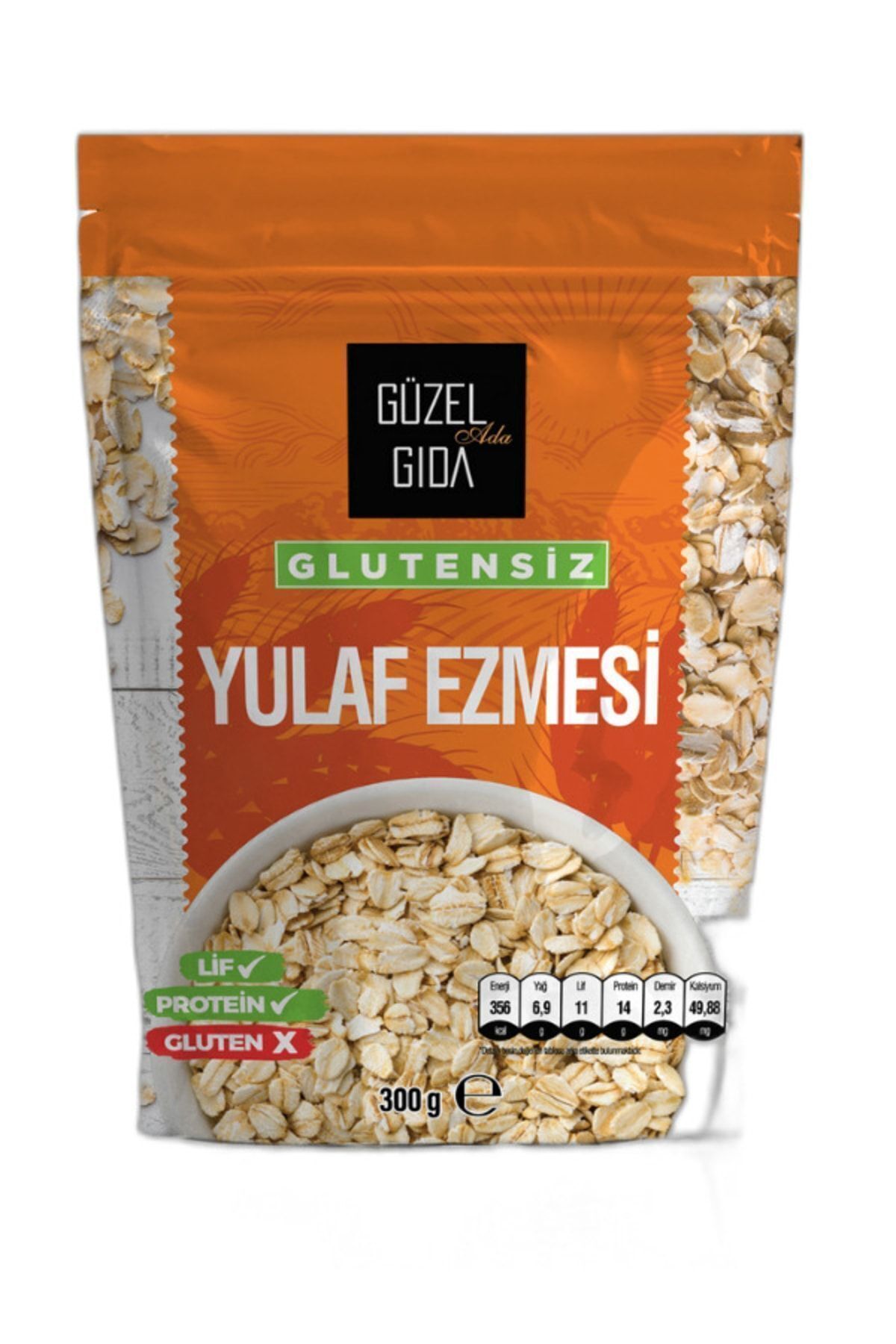 Güzel Gıda Glutensiz Yulaf Ezmesi 300 gr