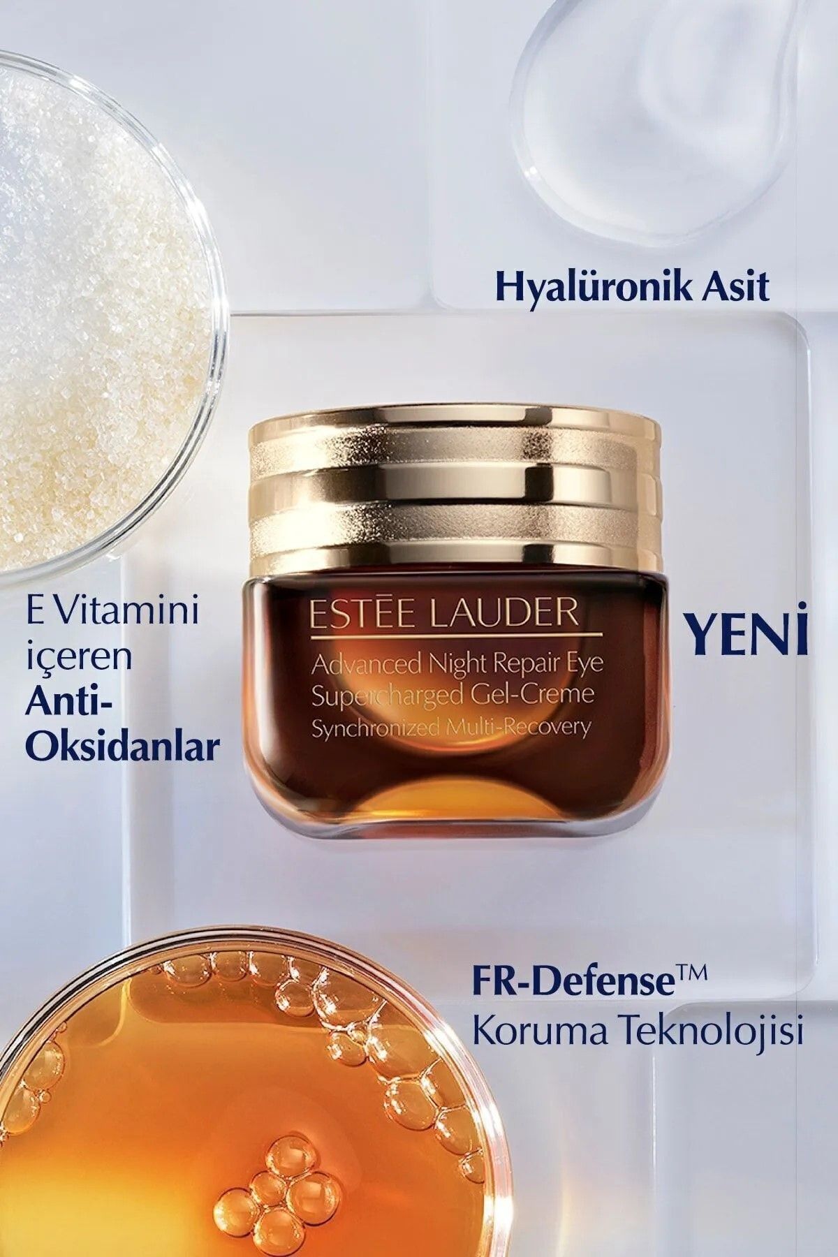 Estee Lauder Onarıcı Gece Rutini Cilt Bakım Seti - Serum 50ml, Temizleyici 30ml, Power Crème 15ml, Göz Kremi 5ml-6