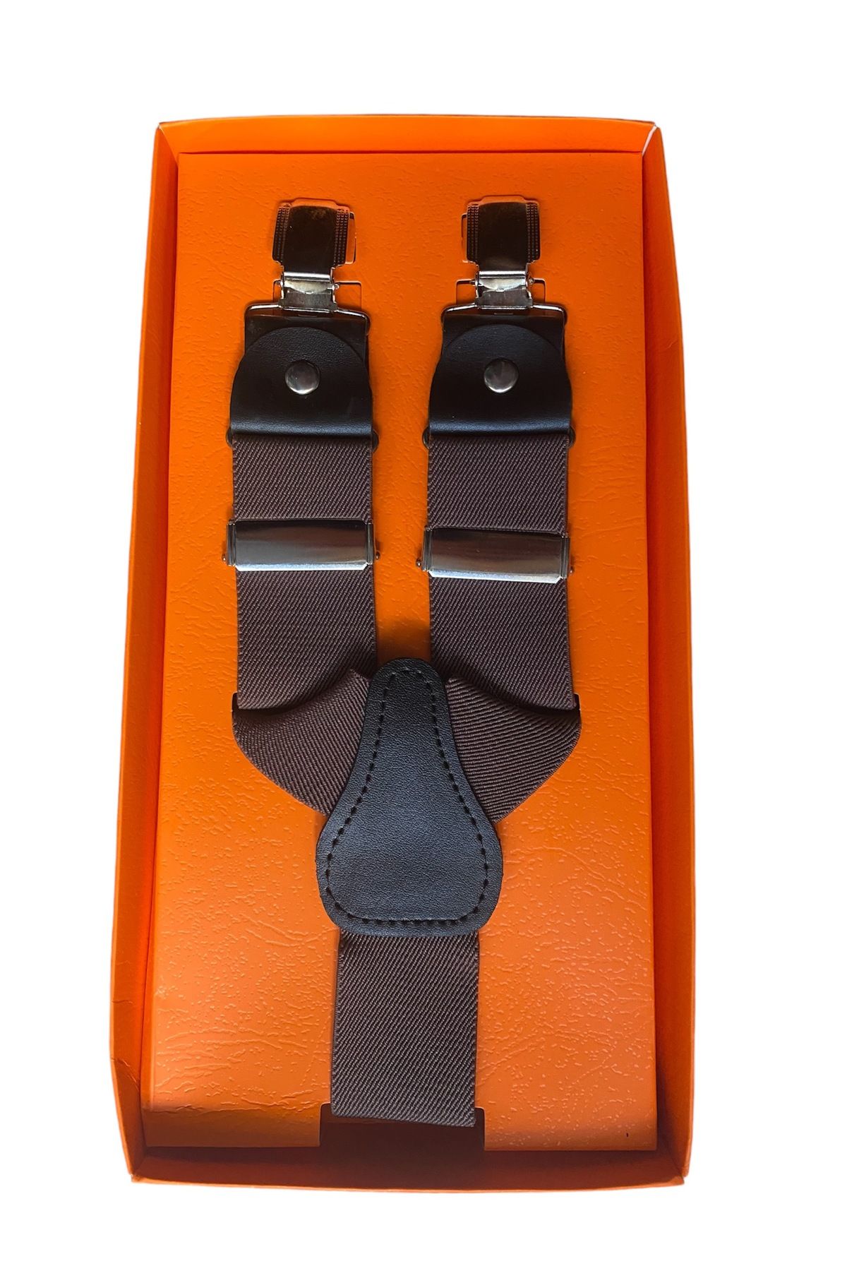 SuspenderS-Brown Men's Trouser Strap 1