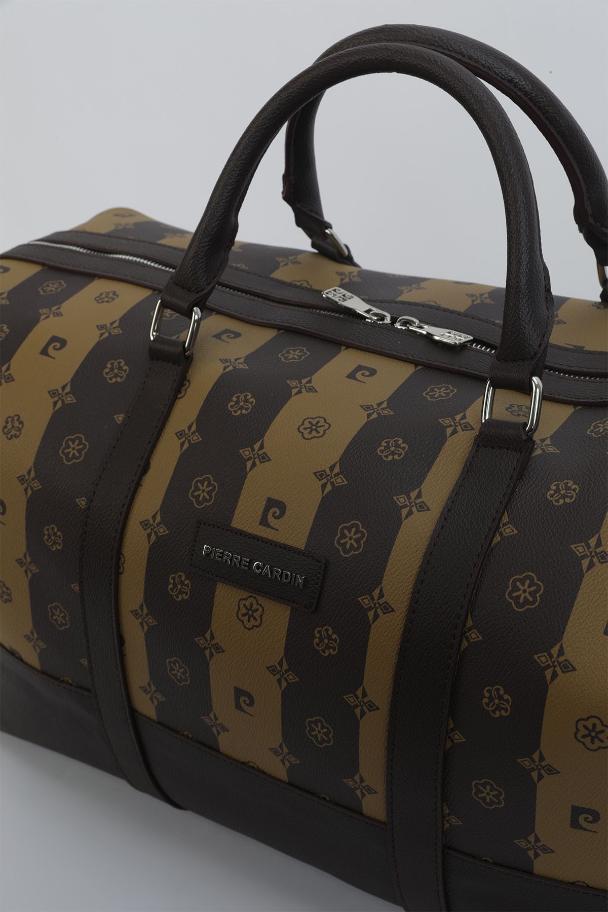 Pierre Cardin-Καφέ Unisex Τσάντα Ταξιδίου 04PO2277 4