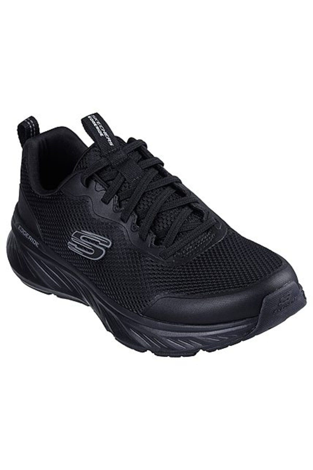 SKECHERS-Pánské černé vycházkové boty 3