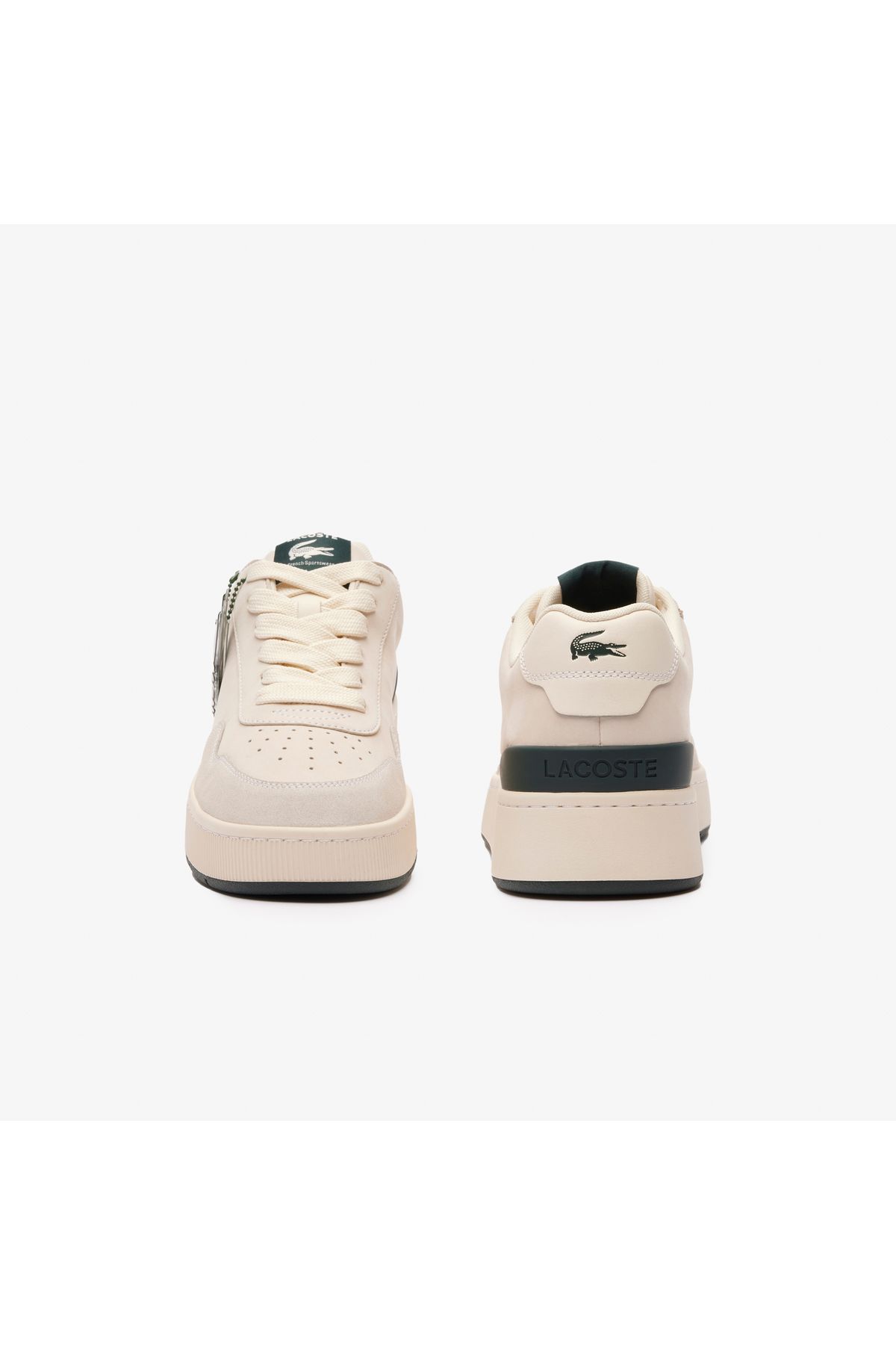 اسنیکر نود مردانه کفش ورزشی Beige Clip Ace Lacoste