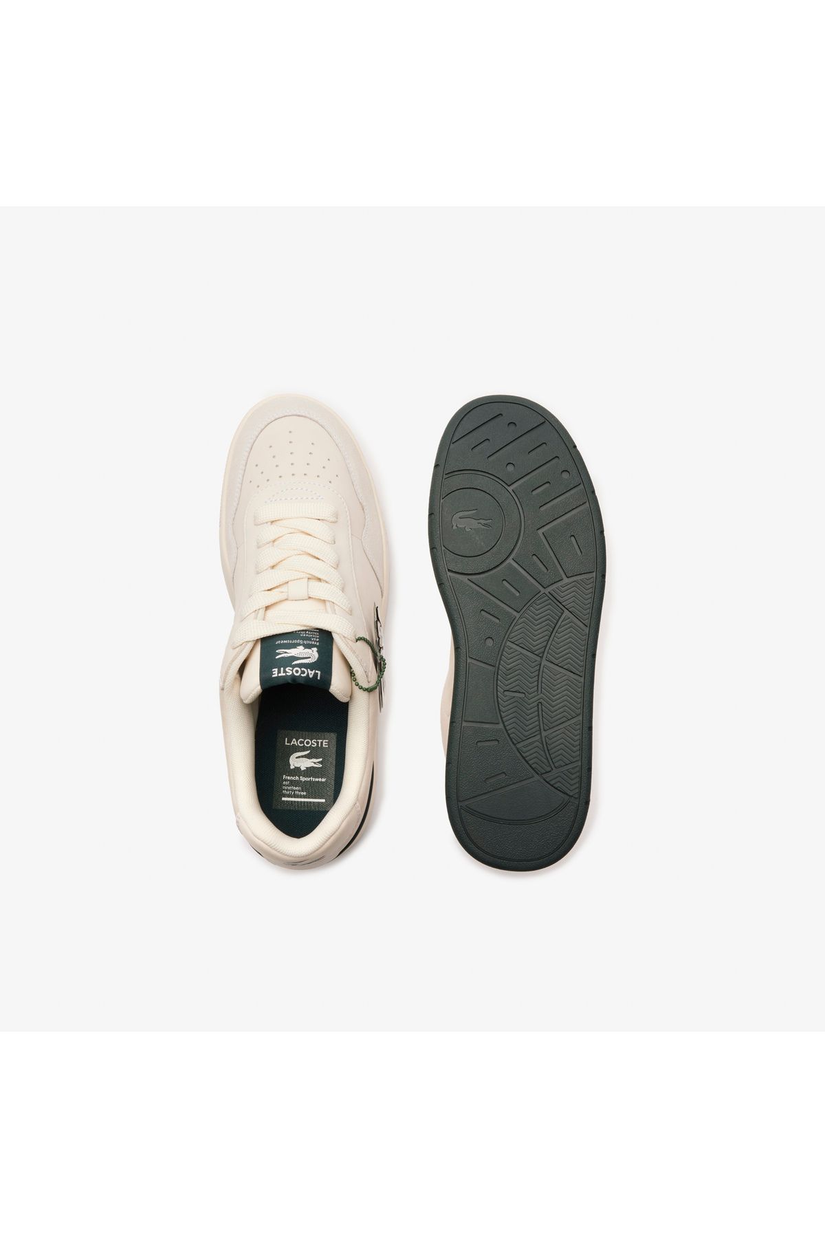 اسنیکر نود مردانه کفش ورزشی Beige Clip Ace Lacoste