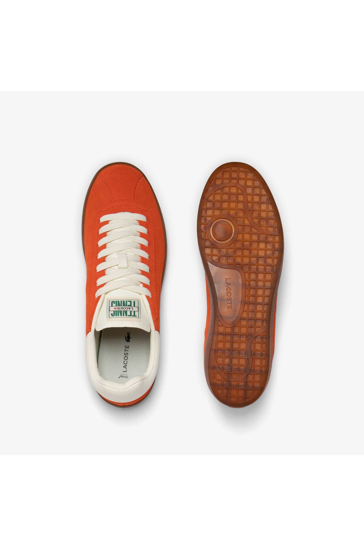 اسنیکر قرمز مردانه کفش ورزشی Baseshot Sport Lacoste