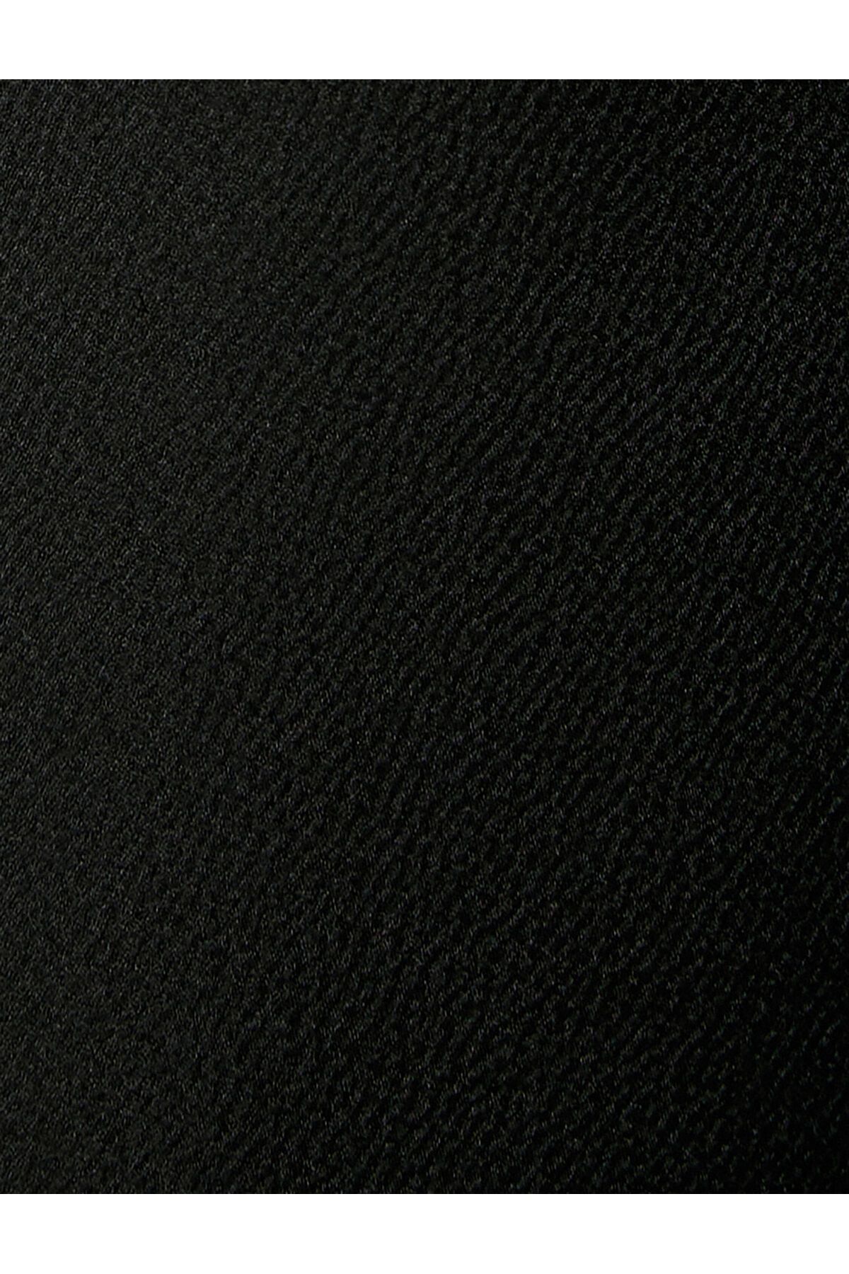 Koton-Bluse mit Fliege, hohem Kragen und langen Ärmeln 6