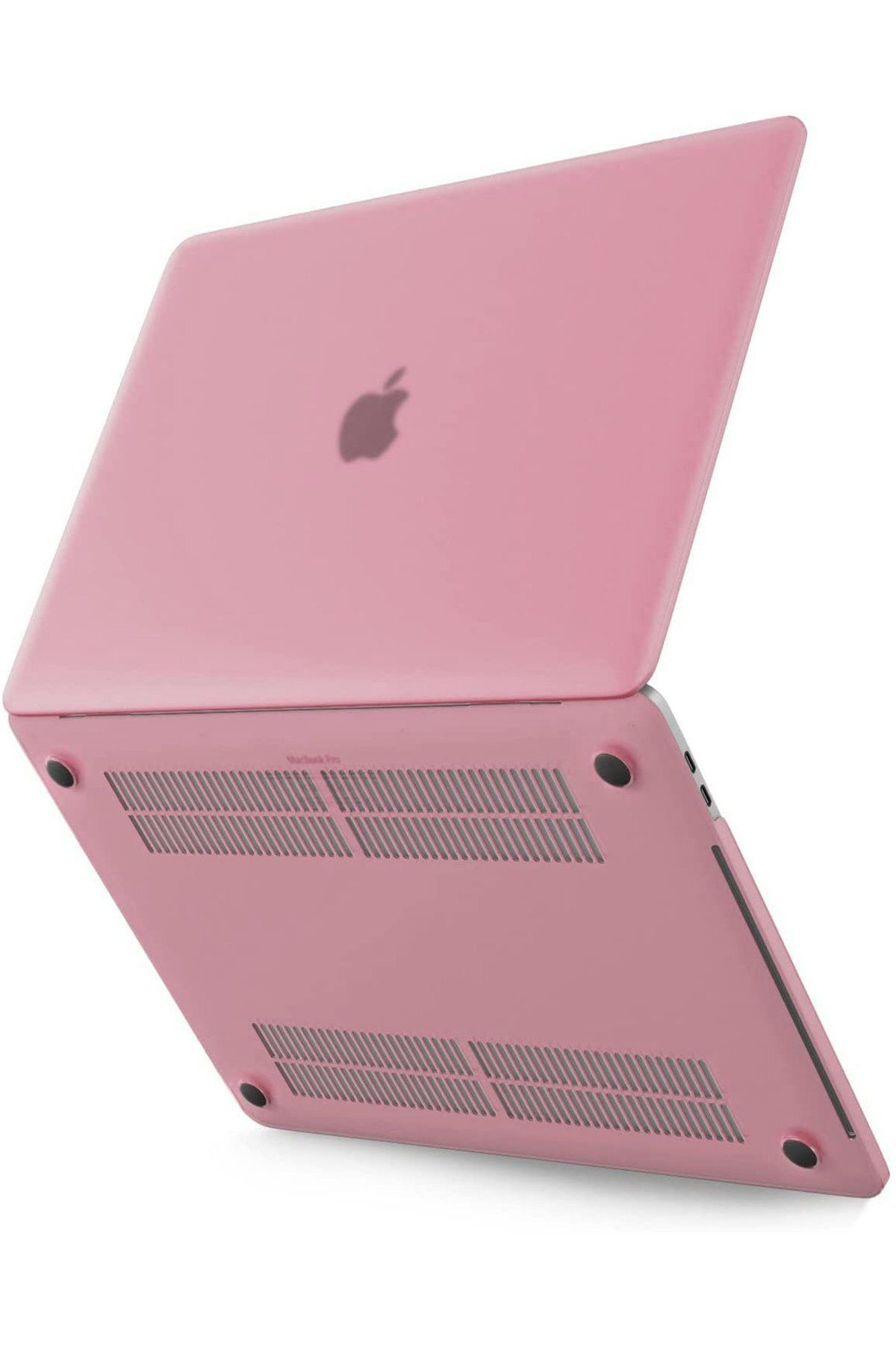 NewFace Macbook Pro 13 2020 Macbook Buzlu Kapak - Pembe GLSTD