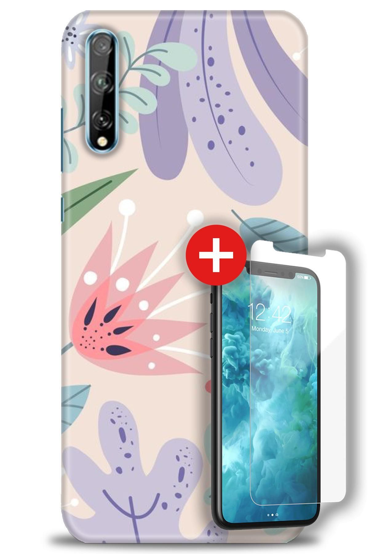 kılıfevreni Huawei Y8P Kılıf HD Baskılı Kılıf + MAT DAVİN KIRILMAZ EKRAN KORUYUCU w (52)