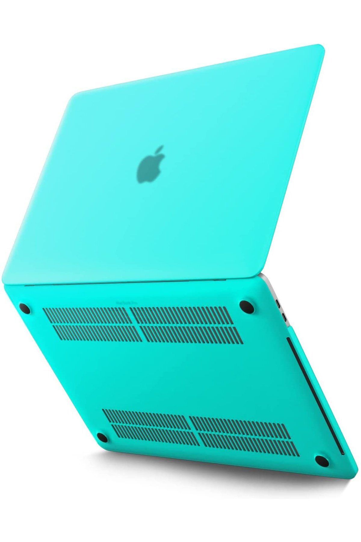 NewFace Macbook Pro 13 2020 Macbook Buzlu Kapak - Yeşil GLSTD