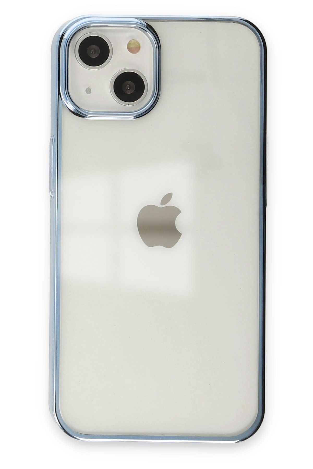 NewFace iPhone 14 Plus Kılıf Element Silikon - Sky Blue GLSTD