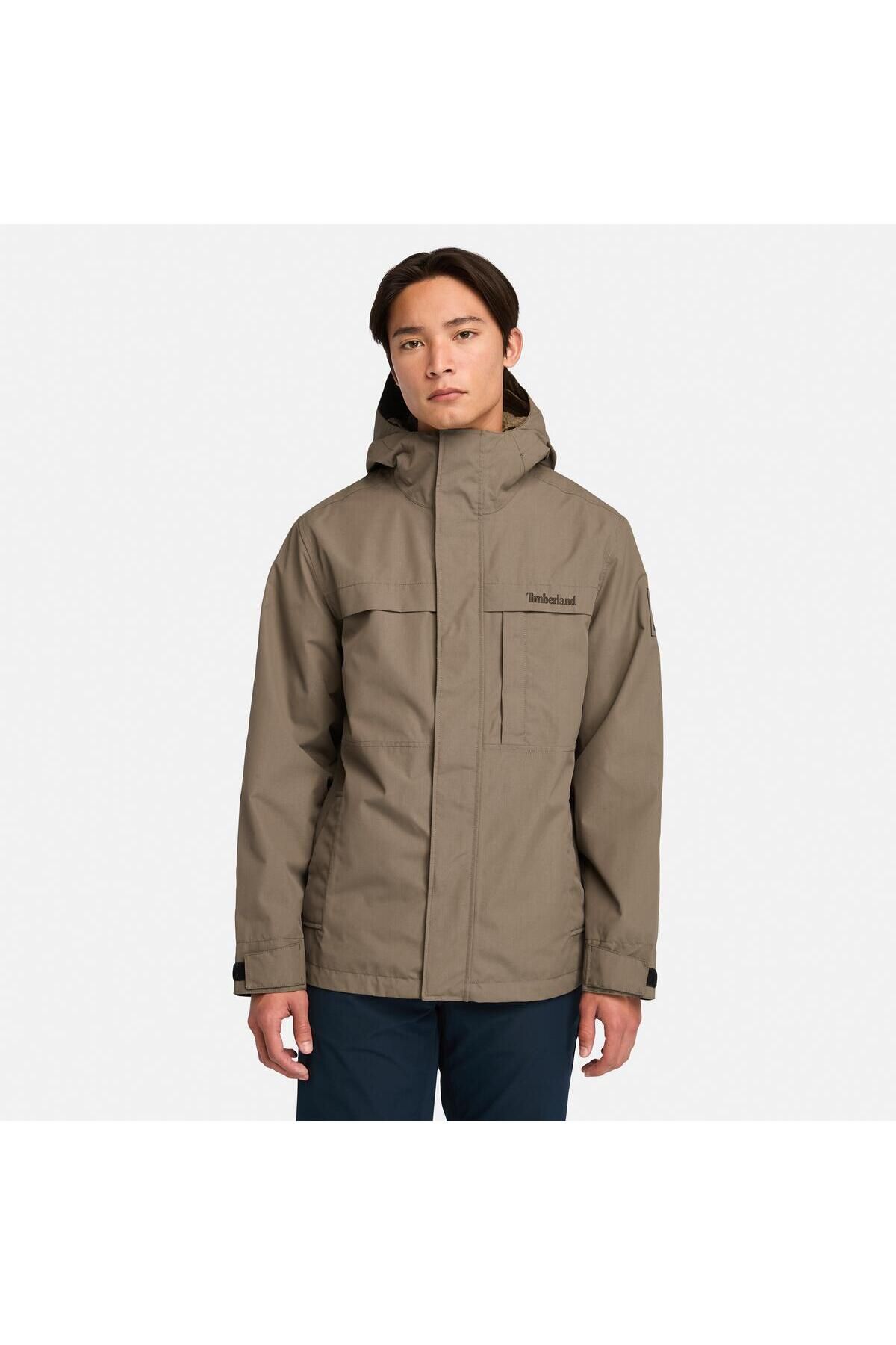 Timberland Benton Waterproof 3in1 Erkek Kahverengi Mont