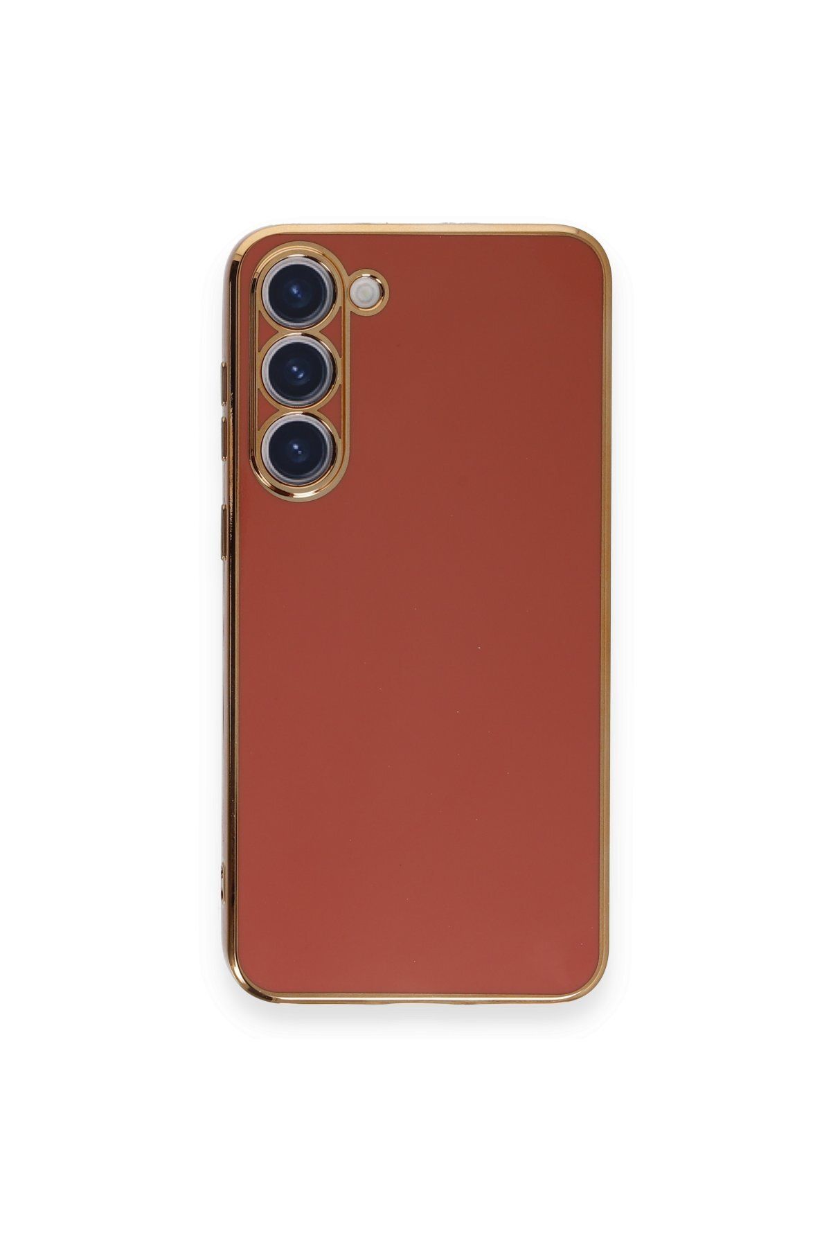 NewFace Samsung Galaxy S23 Plus Kılıf Volet Silikon - Kırmızı GLSTD