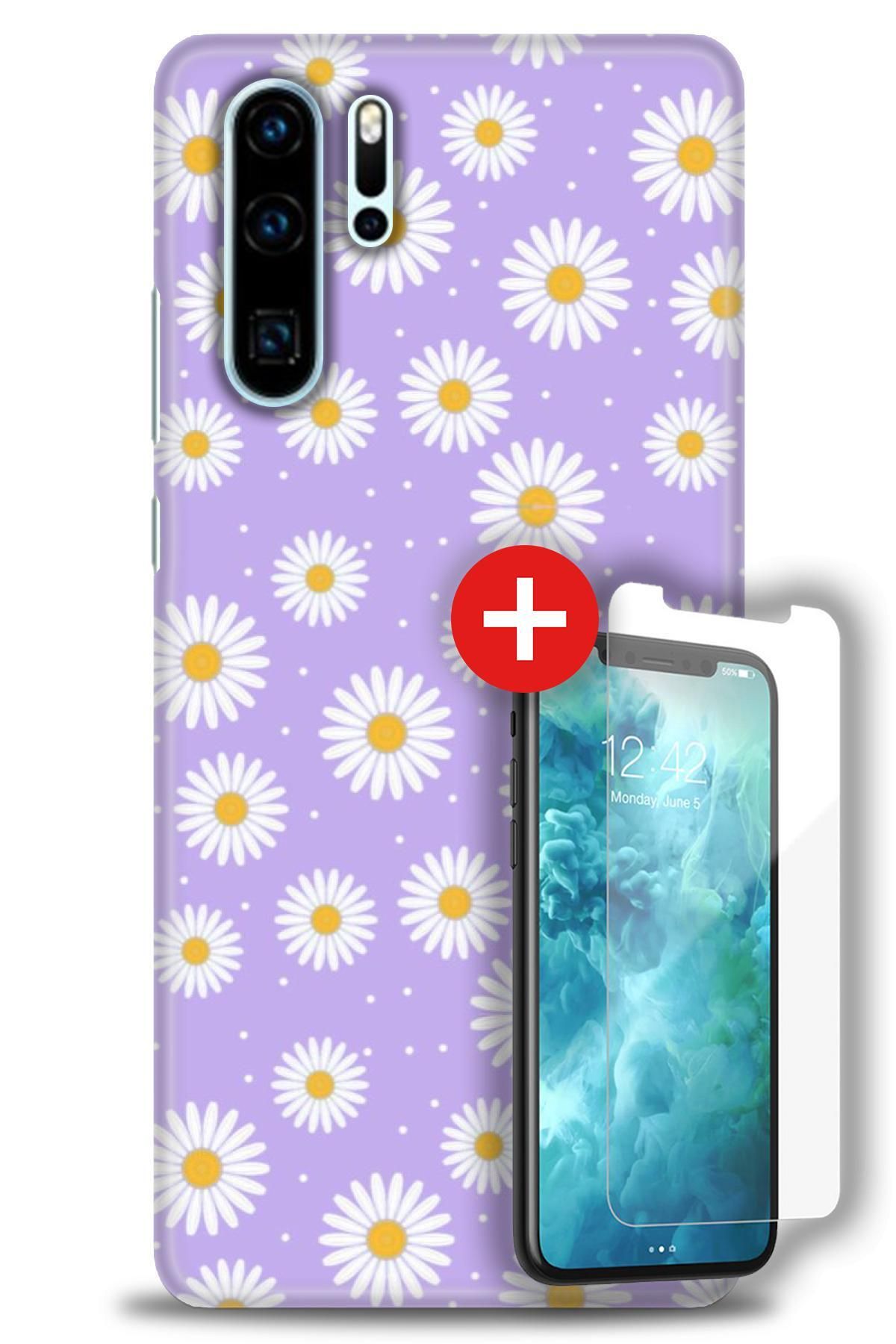 kılıfevreni Huawei P30 Pro HD Baskılı Kılıf + MAT DAVİN KIRILMAZ EKRAN KORUYUCU e (48)