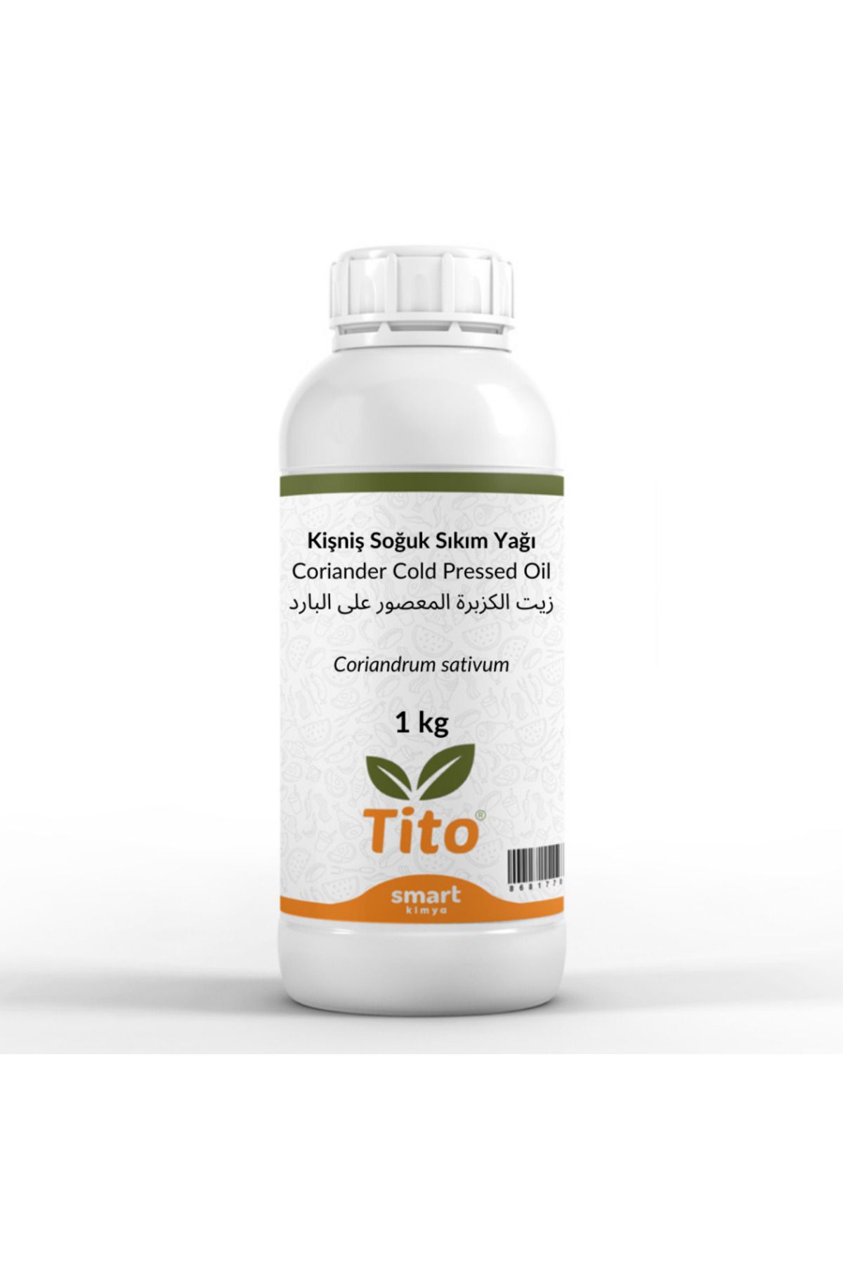 tito Kişniş Soğuk Sıkım Yağı Coriandrum sativum 1 kg