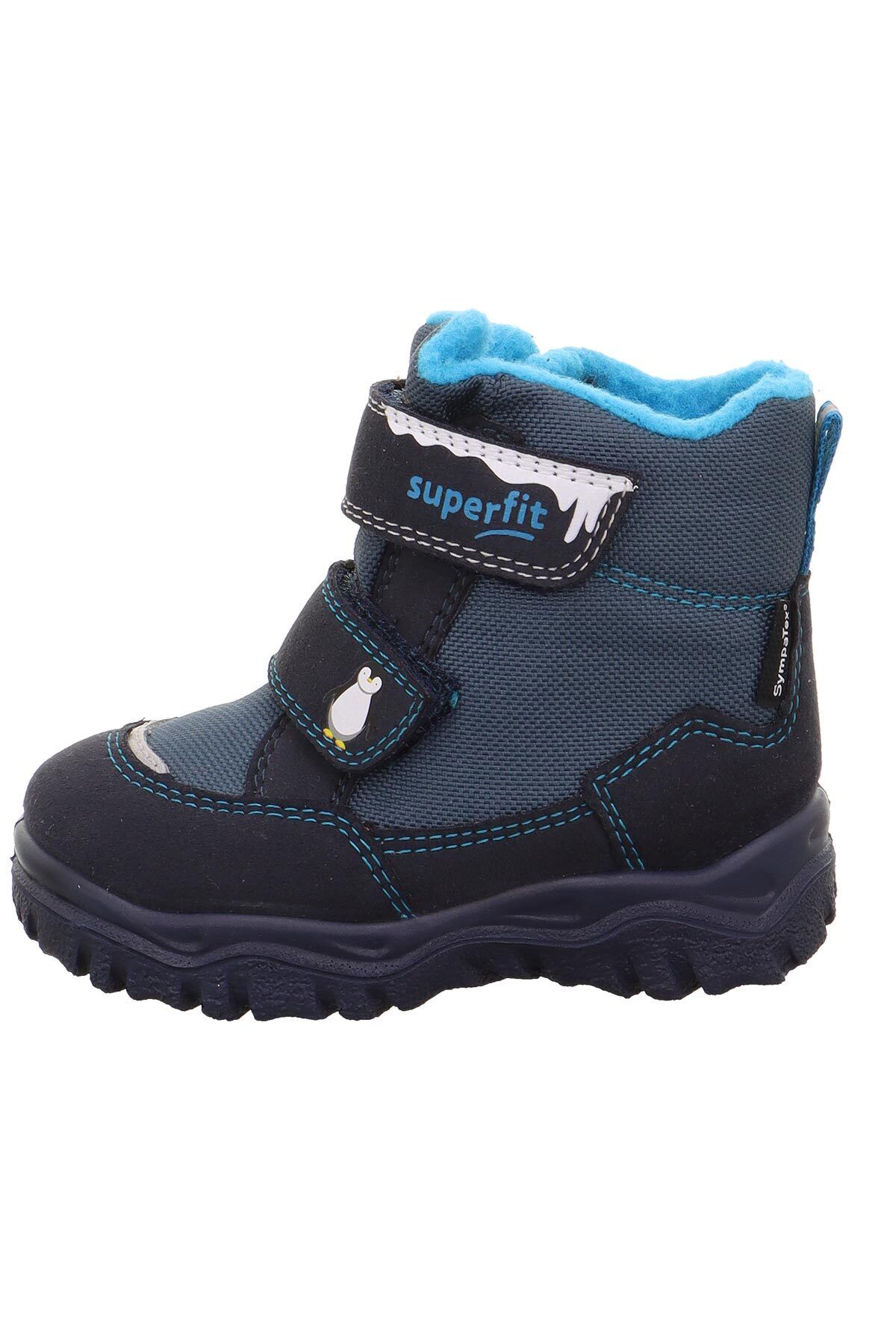 Superfit-Husky1 Blau/Türkis wasserdichte Kinderstiefel 1