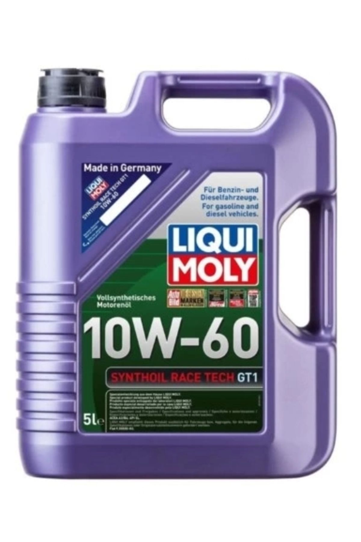 Liqui Moly Synthoil Race Tech Gt1 10w-60 5 Litre Motor Yağı