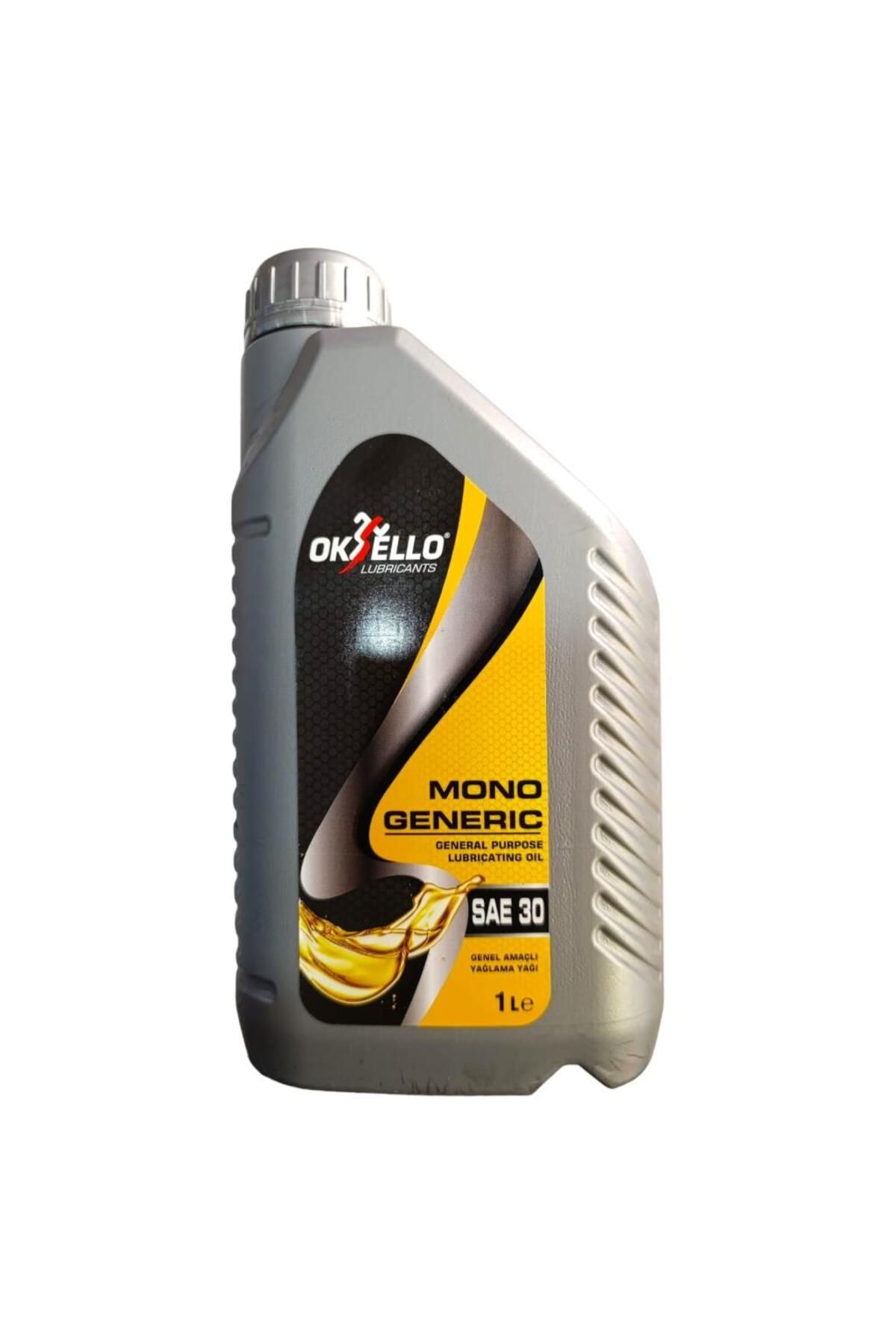 OKSELLO Mono 30 1 Litre Zincir Yağı (MOTORLU TESTERE IÇİN)