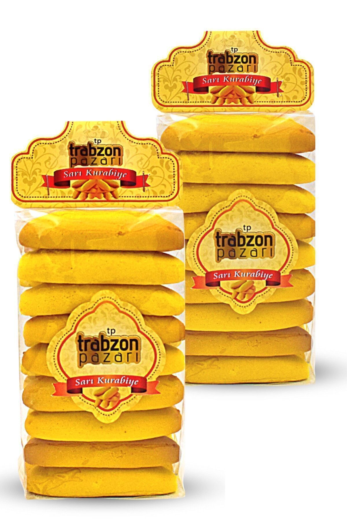 TRABZON PAZARI Trabzon Yöresel Sarı Kurabiyesi 2x400 gr