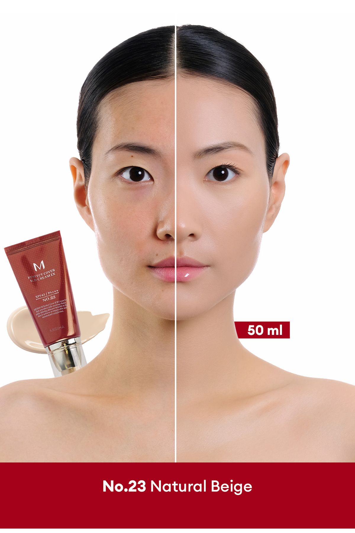 Missha Mükemmel Kapatıcılık Sunan Çok Fonksiyonlu M Perfect Cover Bb Cream Ex Spf42 Pa No.23