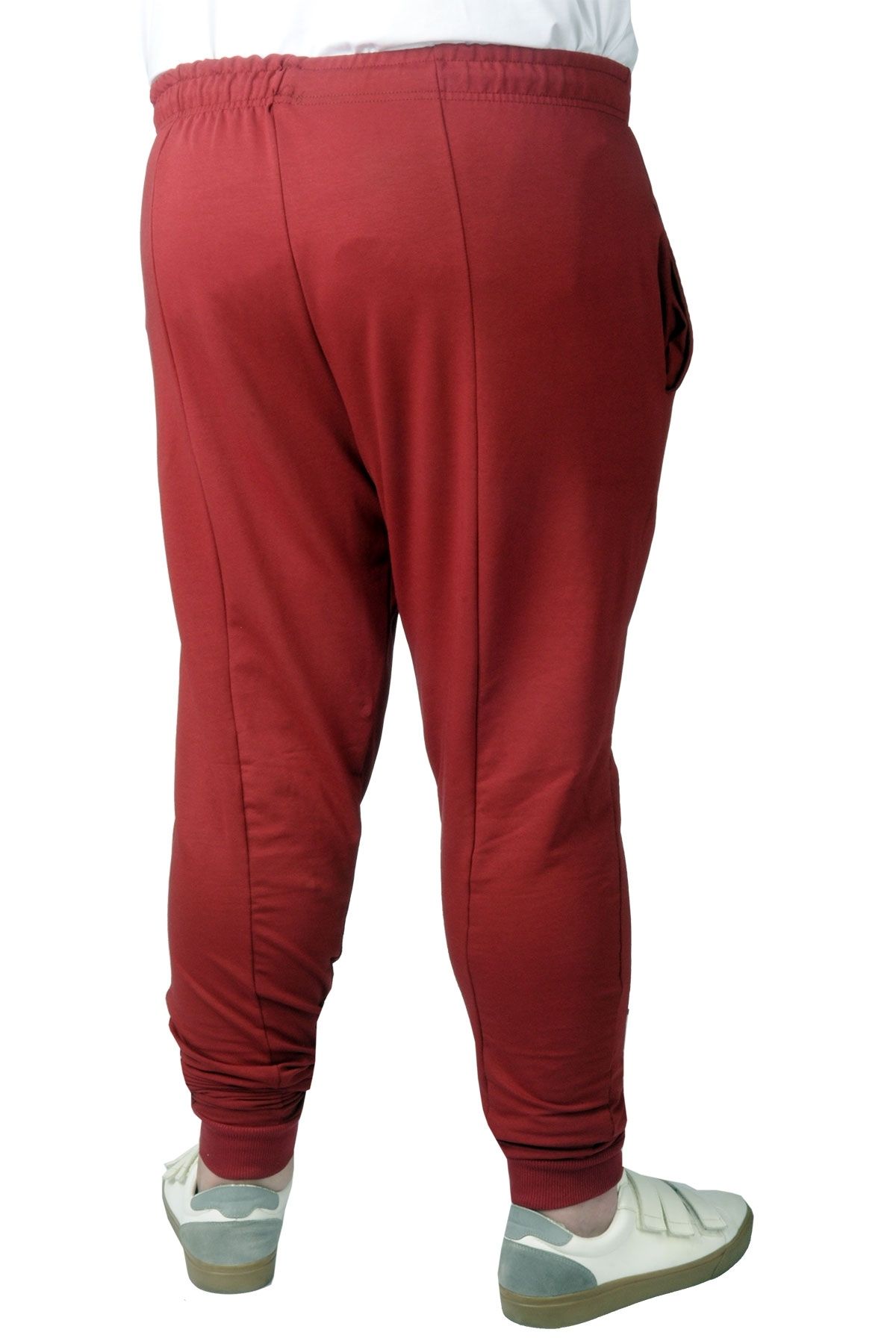 ModeXL-قطعة Sweatpants Mode Xl Plus مقاس Md 22014 أحمر كلاريت 3