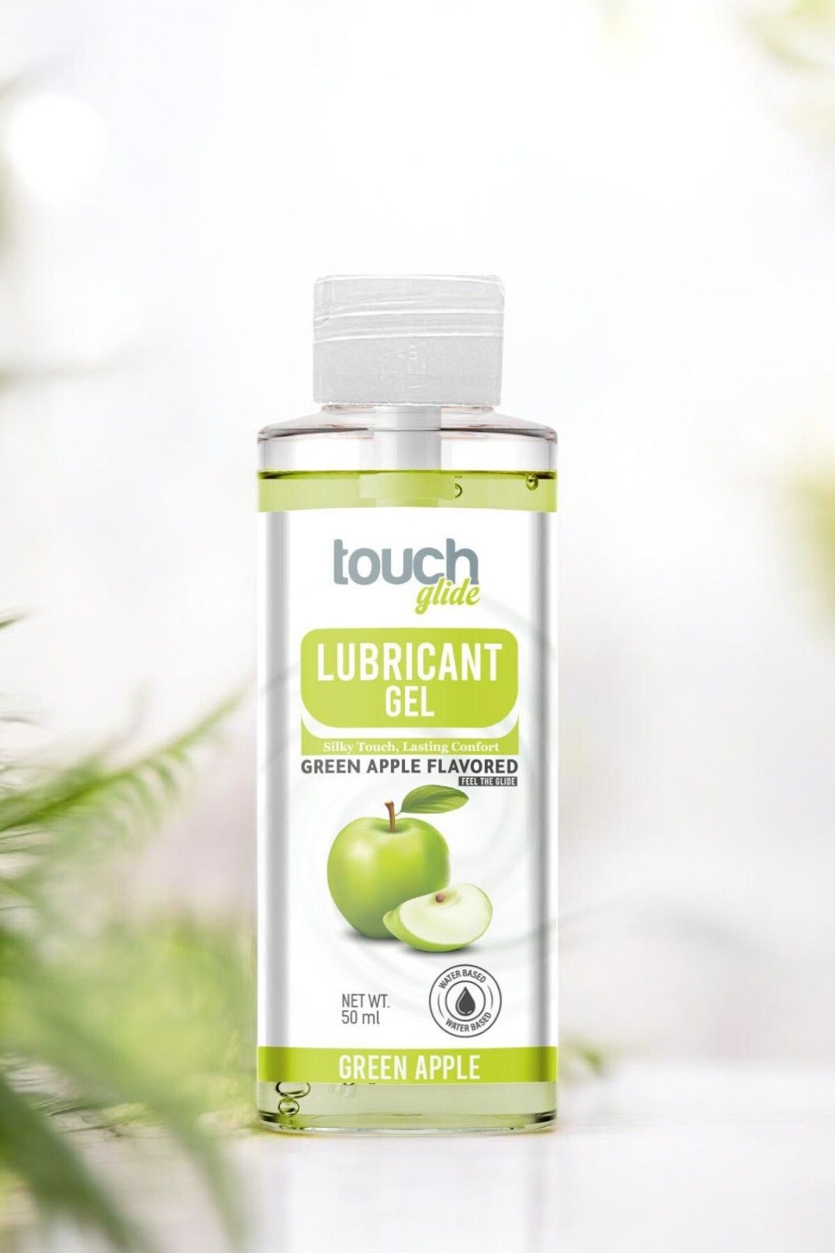 TouchGlide Touch Glide Silky Touch 40 ml Green Apple Kayganlaştırıcı Jel - Uzun Süreli Konfor & Su Bazlı