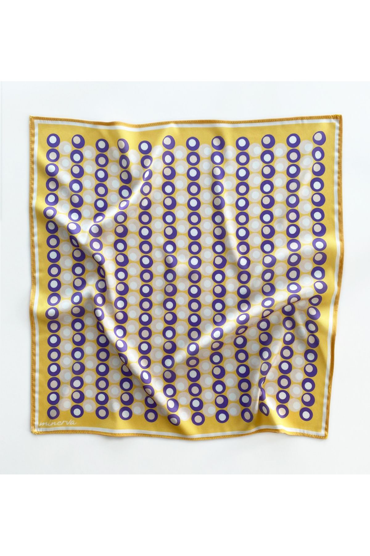 bufidik-Polka Dot Pattern Colorful Scarf Bandana 1