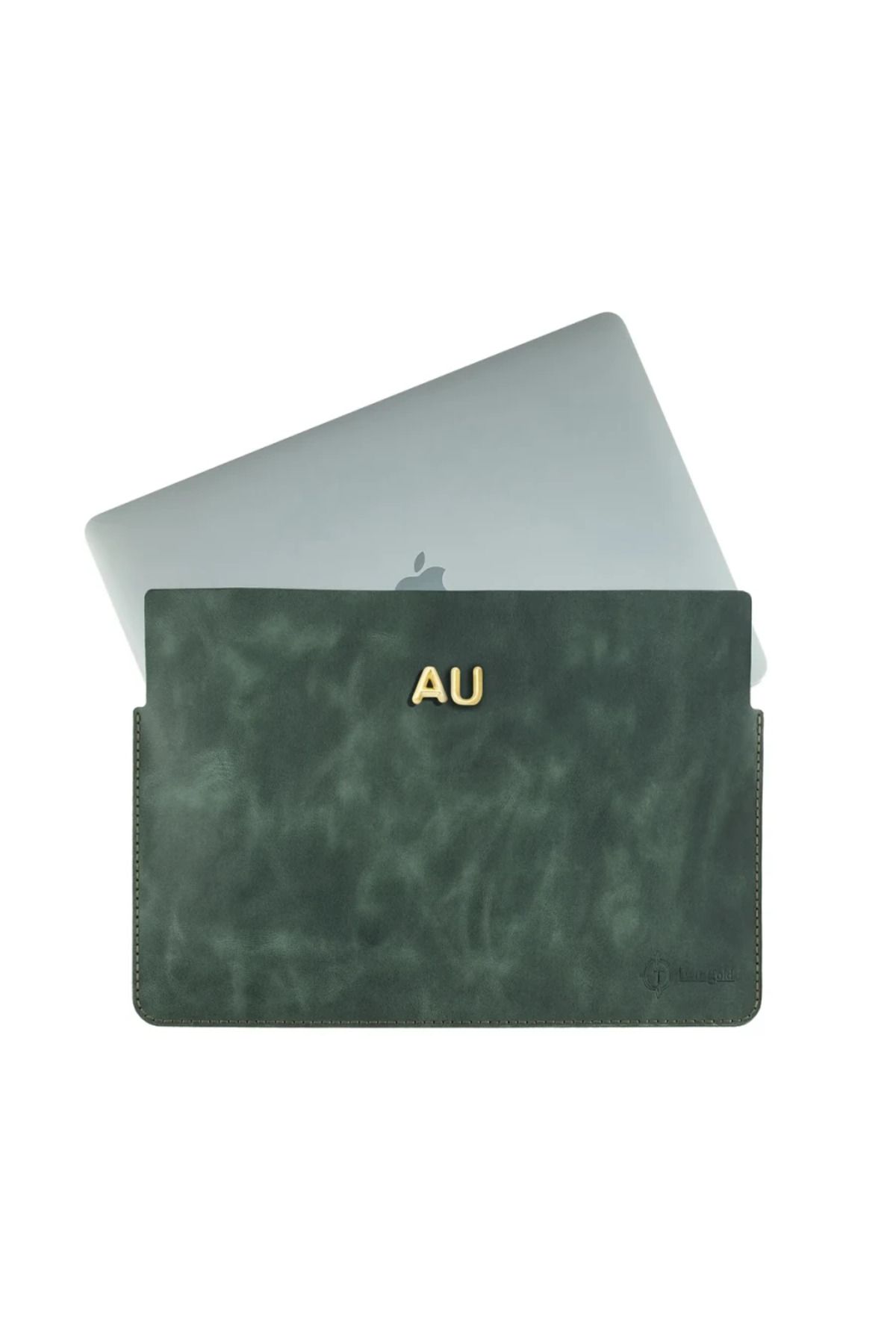 کیف لپ تاپ و اسناد مردانه زنانه پرونده MACBOOK برای نام شما خاکی 16 twingold