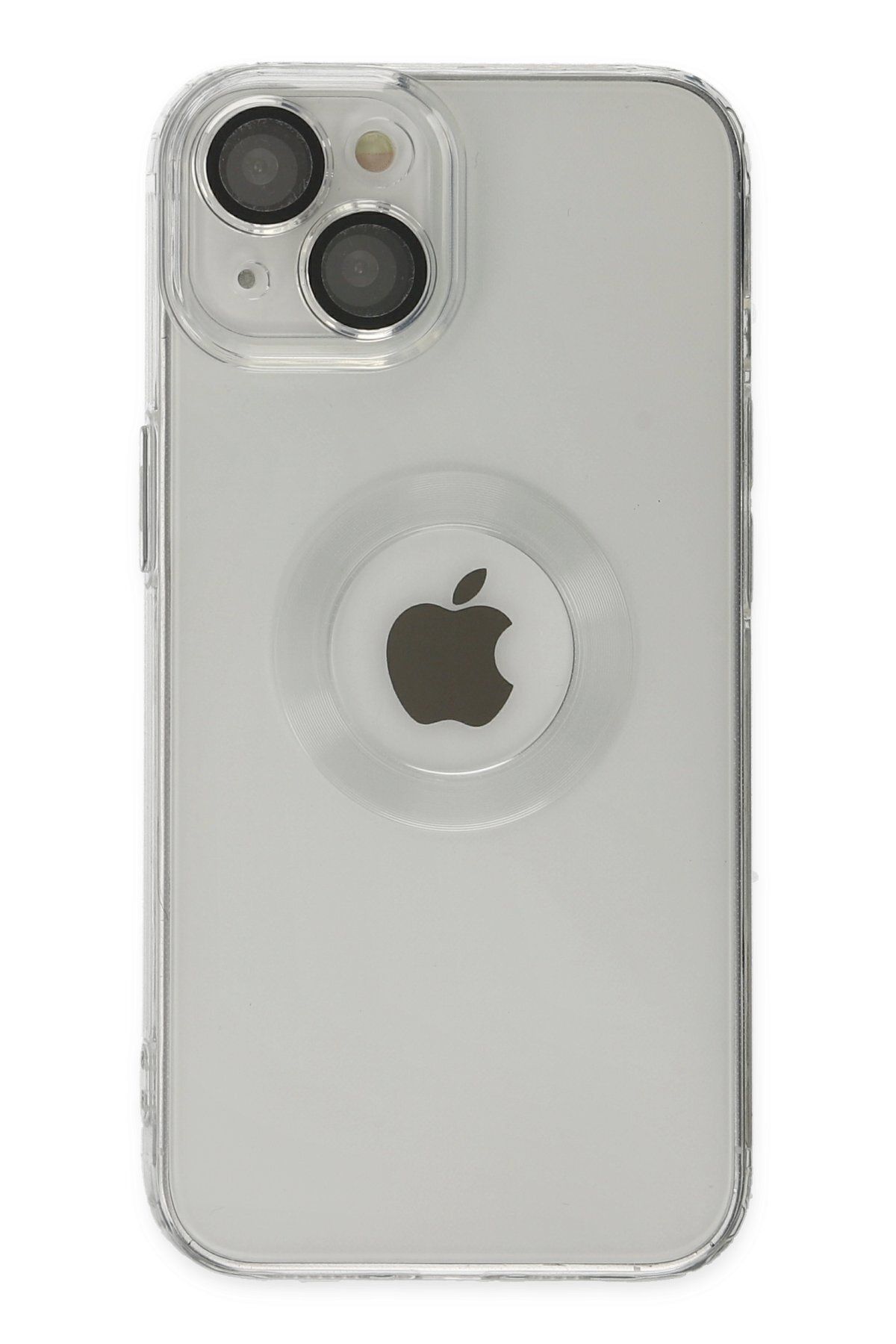 NewFace iPhone 14 Kılıf Santa Lens Silikon - Şeffaf 374113