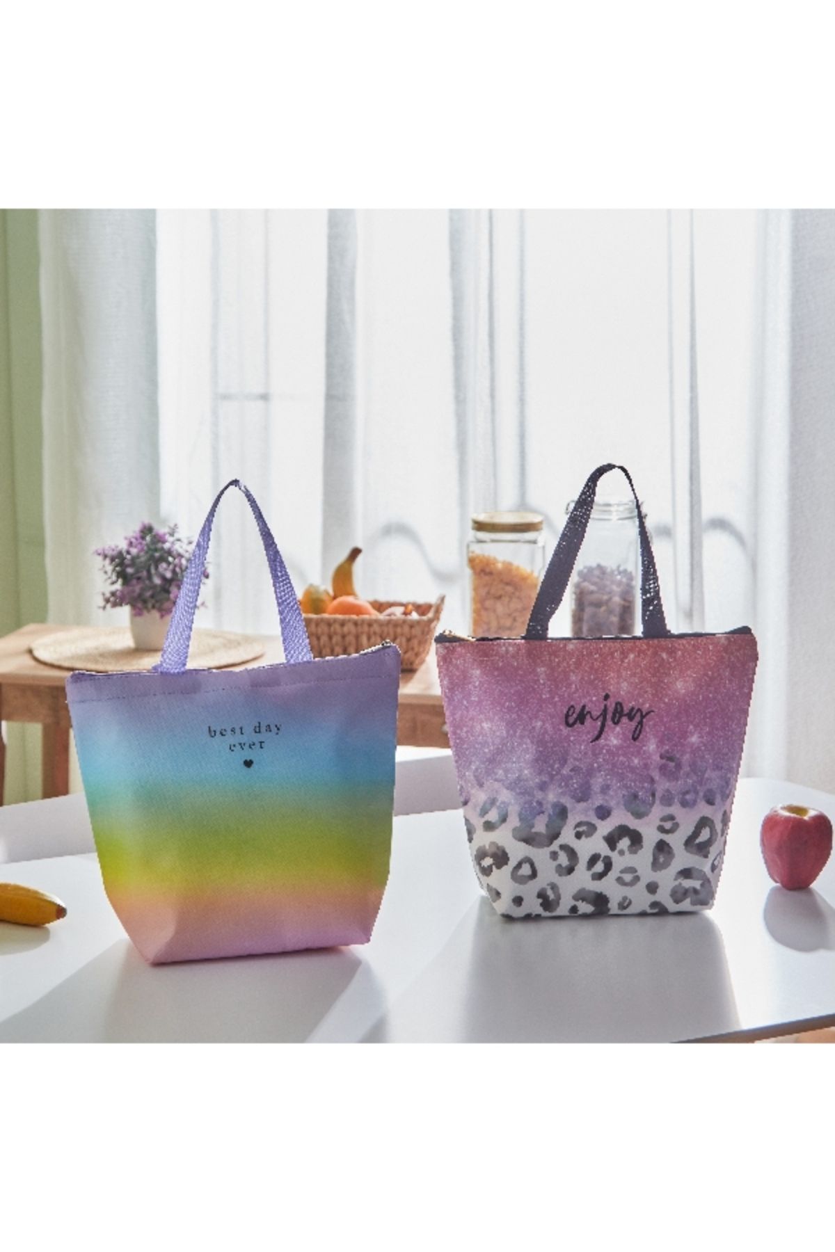 Home Box-Pop Palette Lunch Tote Bag 4