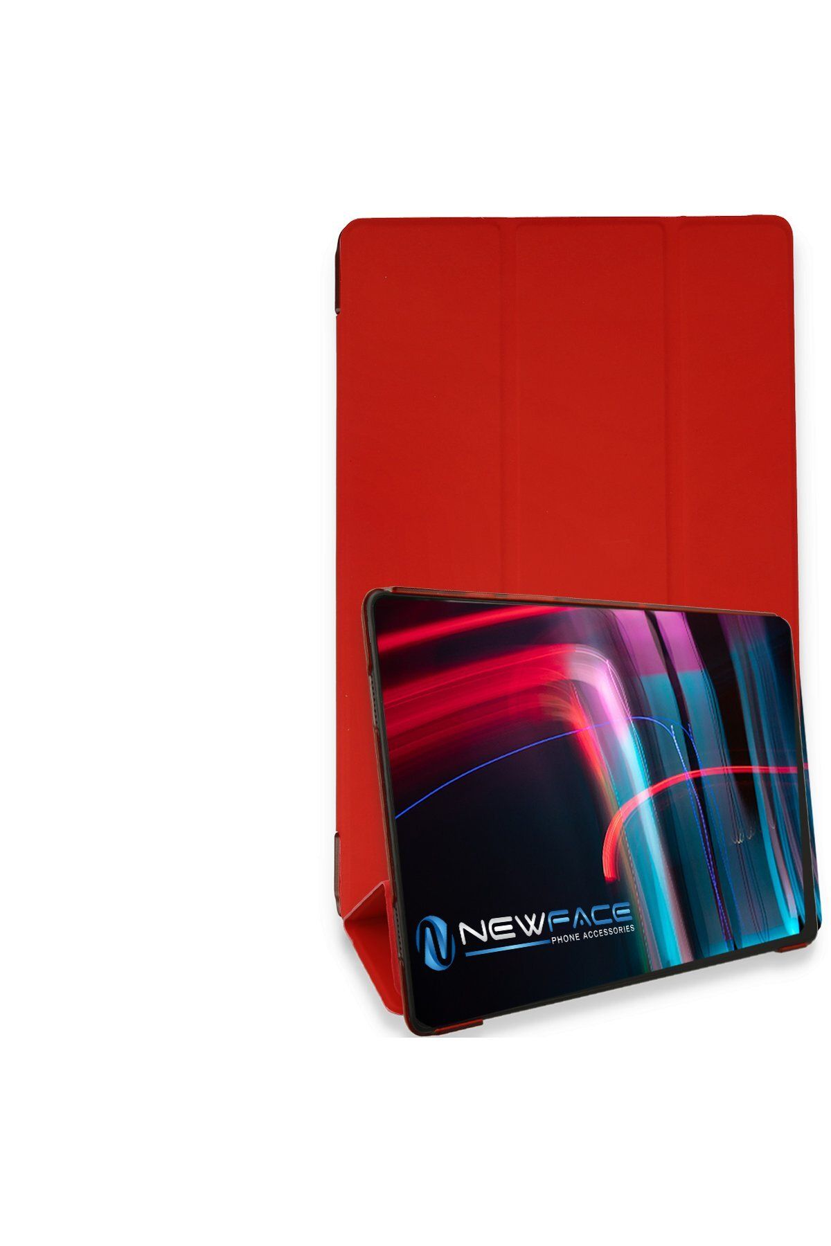 NewFace Huawei MatePad SE Kılıf Tablet Smart Kılıf - Kırmızı ZRNET