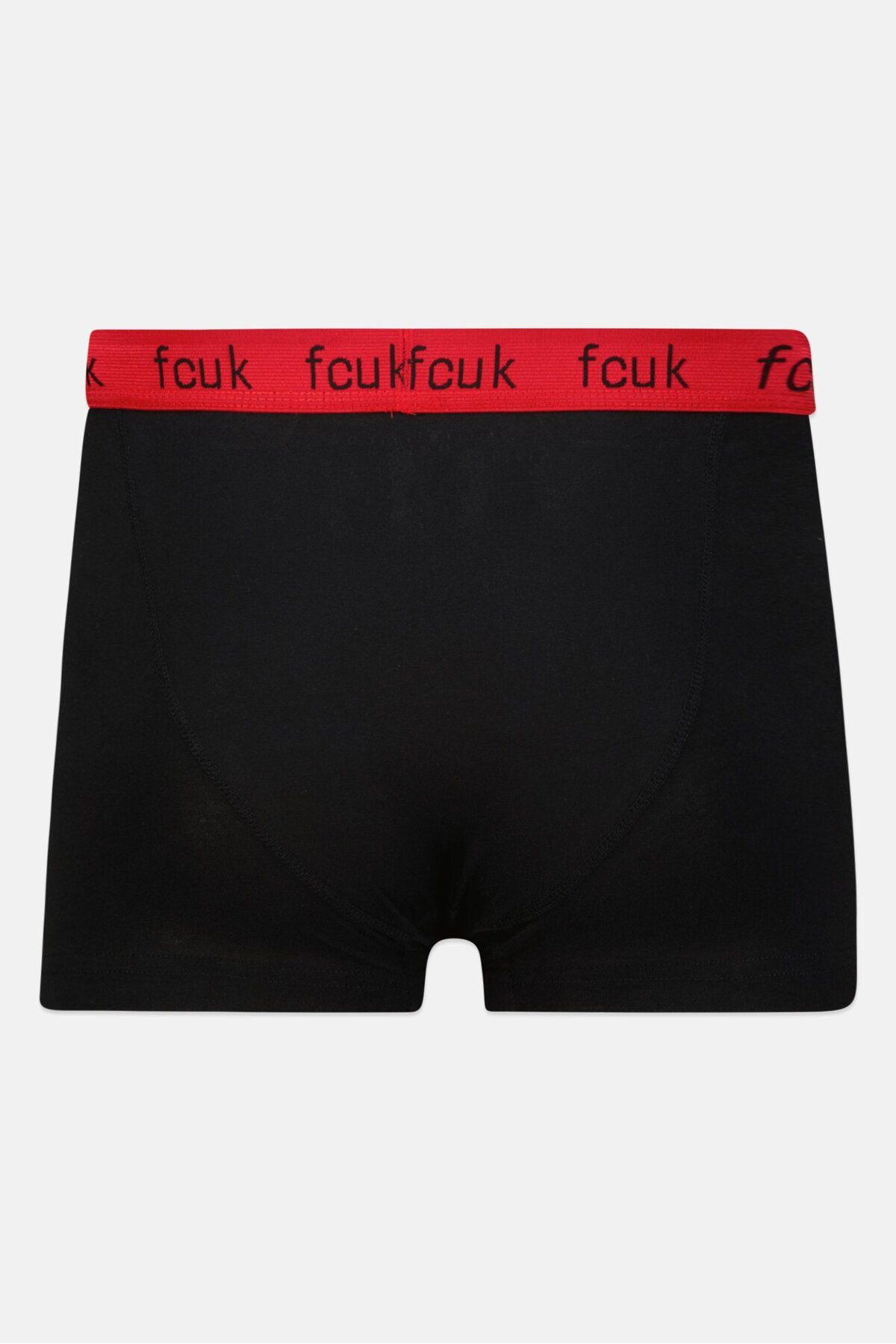 French Connection-Men 3 Pack Brand Logo Black/Red Combo 3