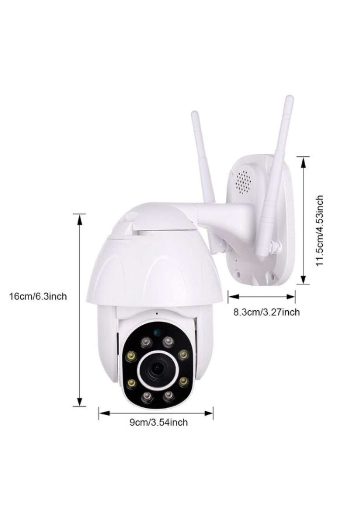 Fonri Wifi TV-9825A-2MP Akıllı Dış Ortam Ptz IP Kamera