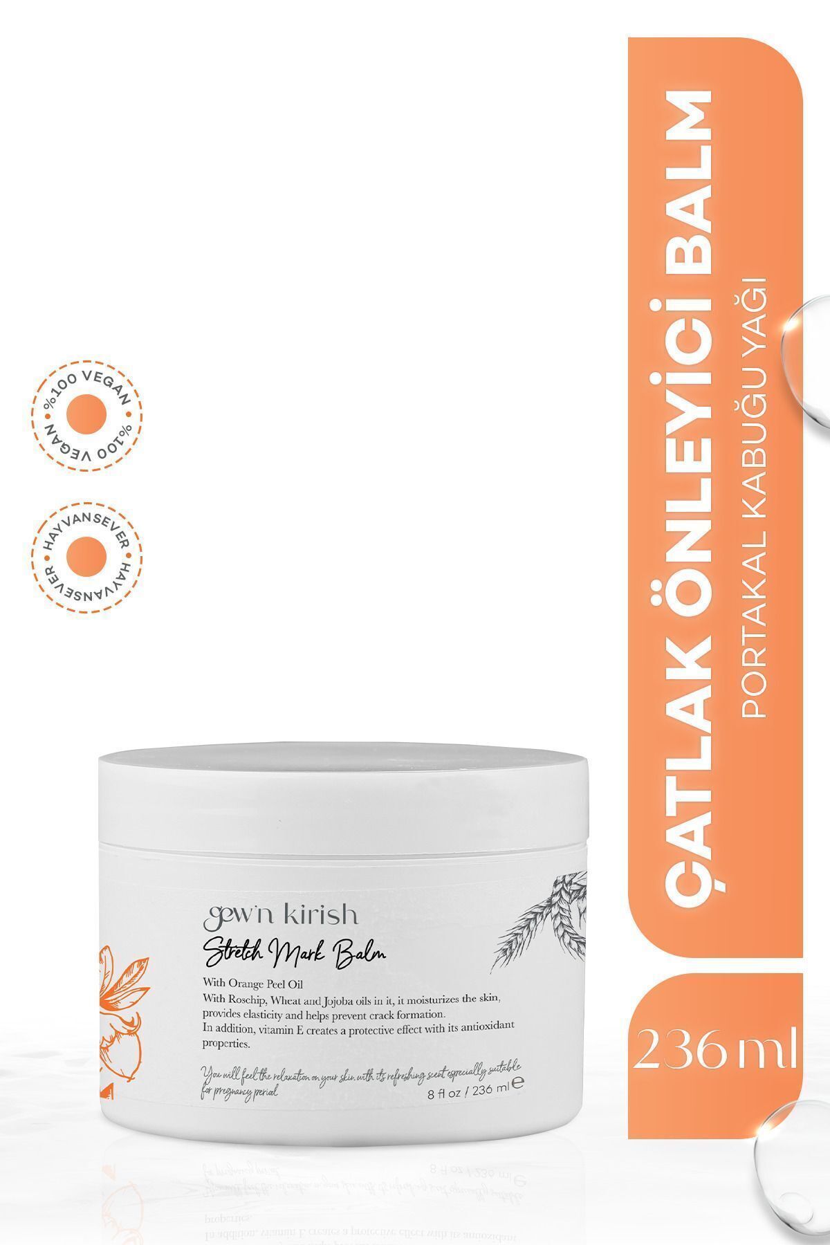 Gewn Kirish Çatlak Önleyici Balm 236 ml