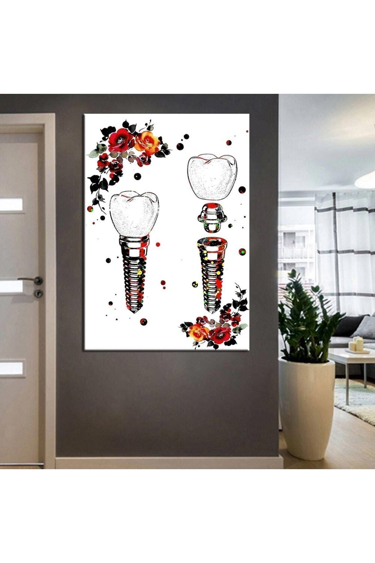 Vividale Ağız Ve Diş Sağlığı Polikliniği Tabloları Dekoratif Diş, Dekoratif Dişçi, Dişçi Dekorasyonu Dsc-118
