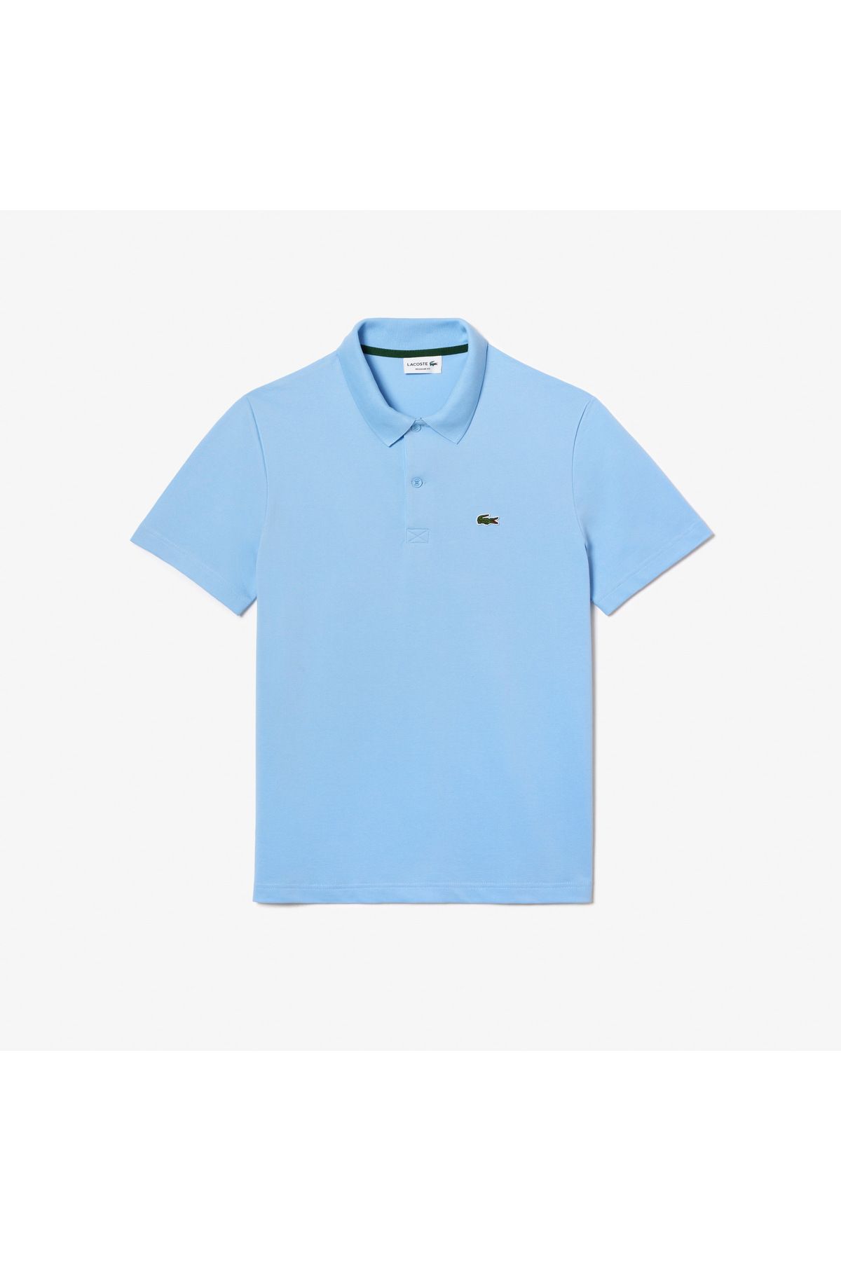 تی شرت یقه پولو آبی مردانه چوگان روشن و منظم Lacoste