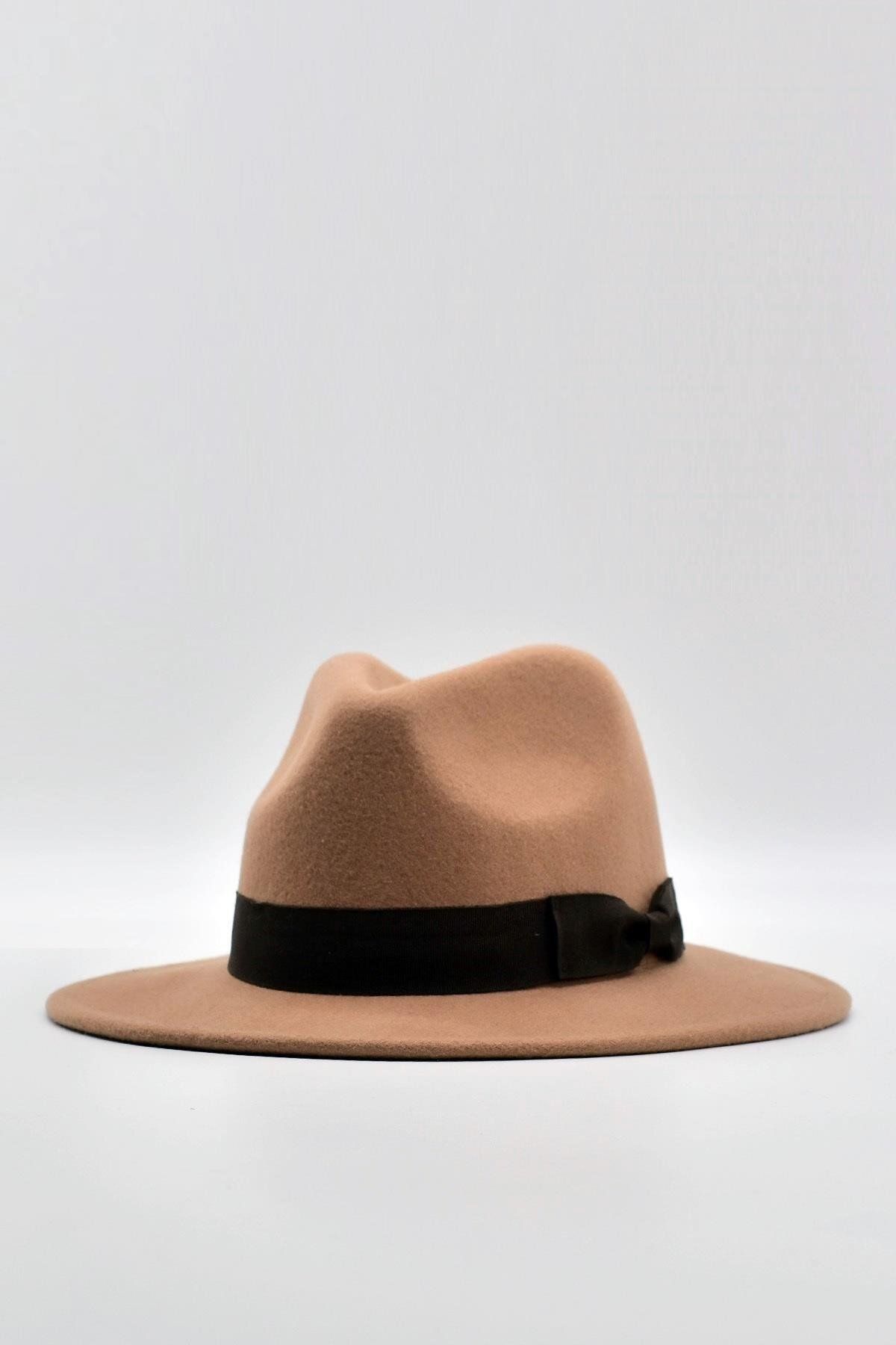 Külah-Indiana Jones Men's Wool Felt Fedora Hat Camel 1