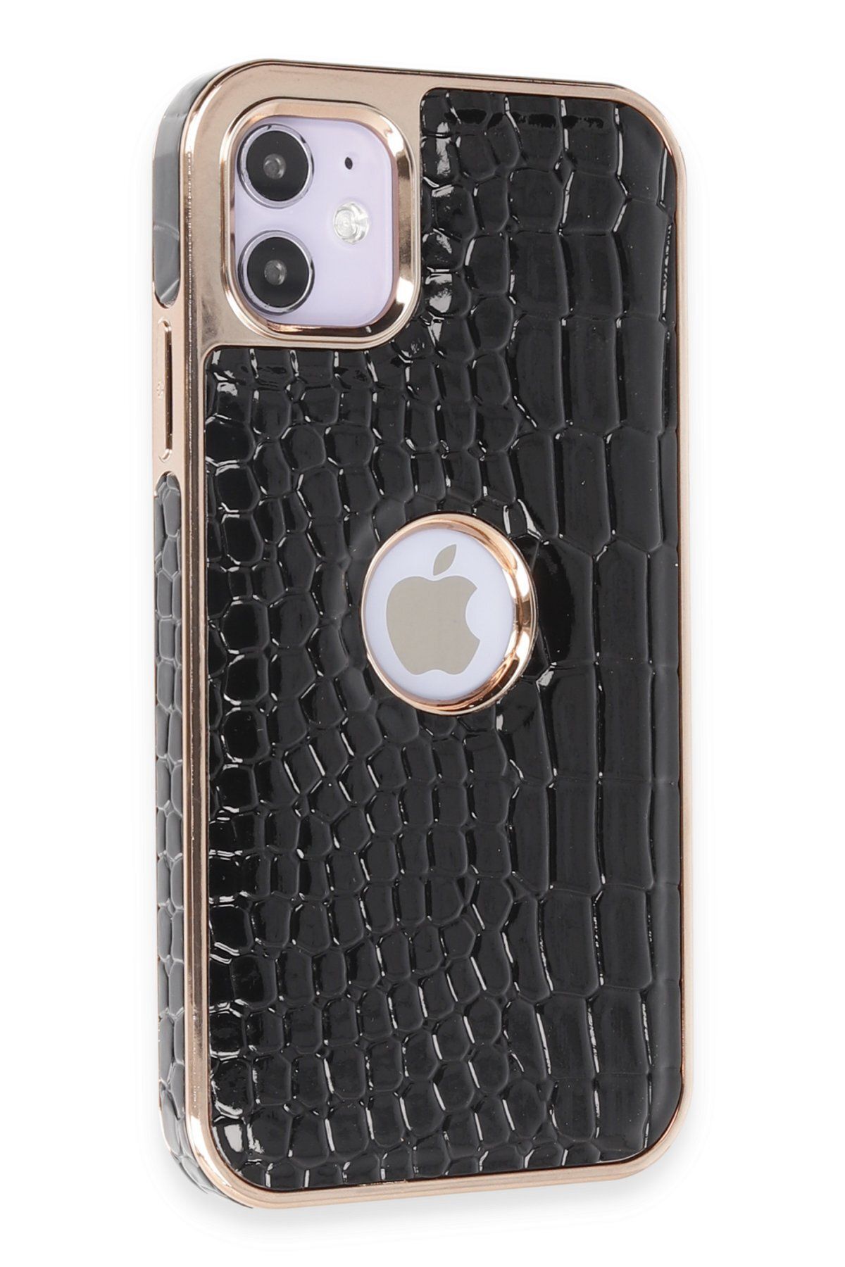 NewFace iPhone 11 Kılıf Snake Kapak - Siyah ZRNET