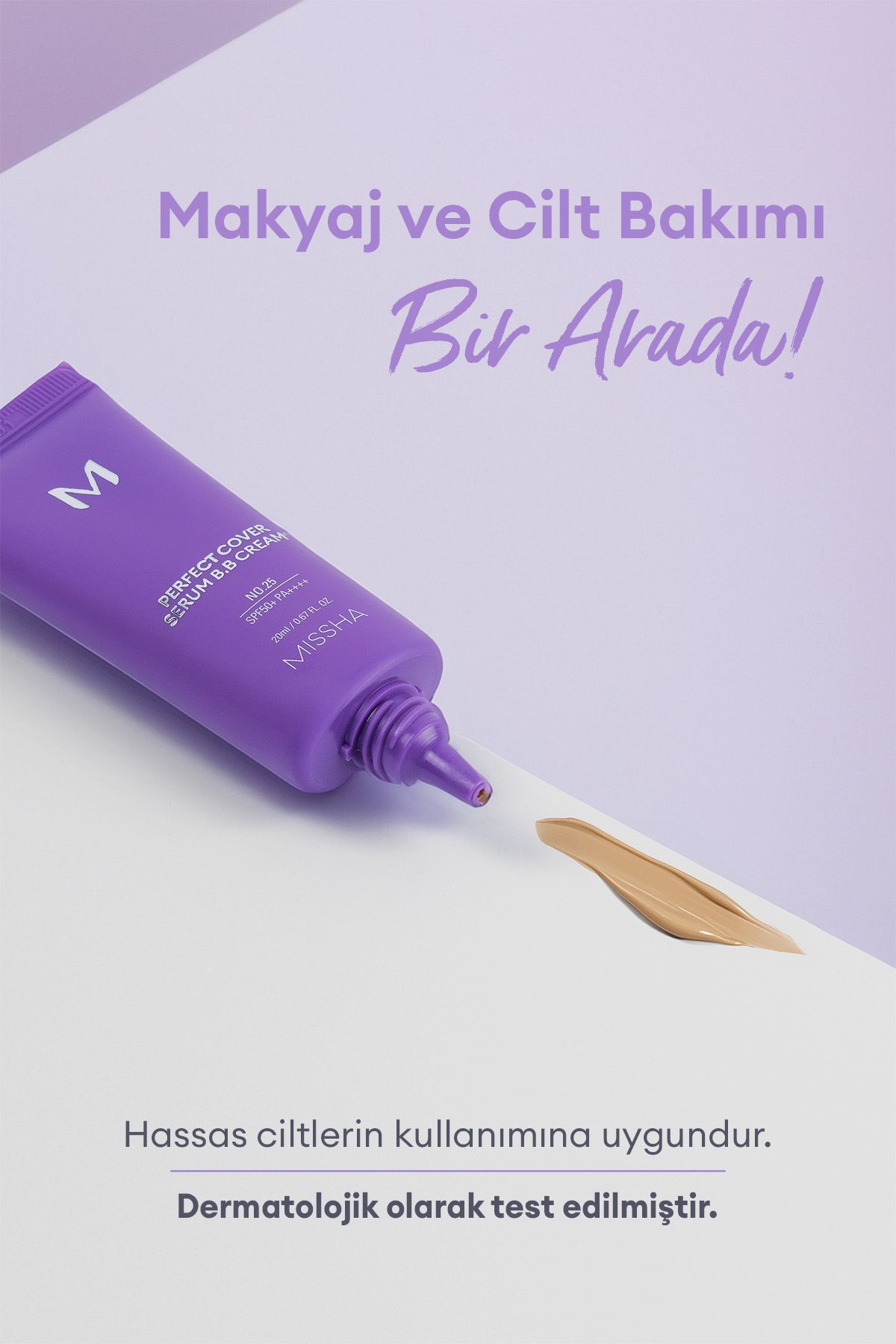Missha-M Perfect Cover Serum Bb Cream - Ageing, Care and Bright Appearance, Spf50+/Pa++++ No:25 6