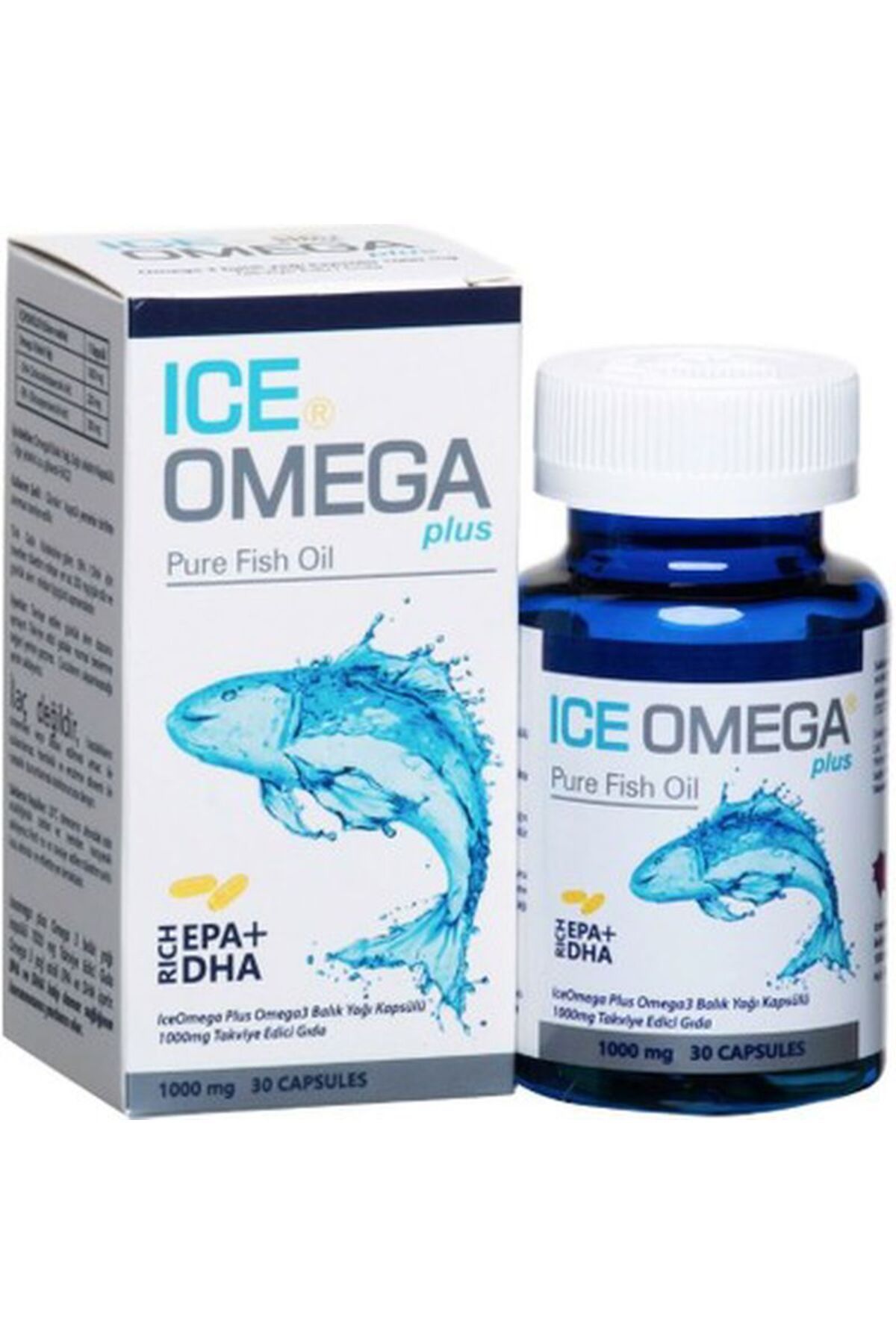 IceOmega Ice Omega Plus 1000mg 30 Kapsül