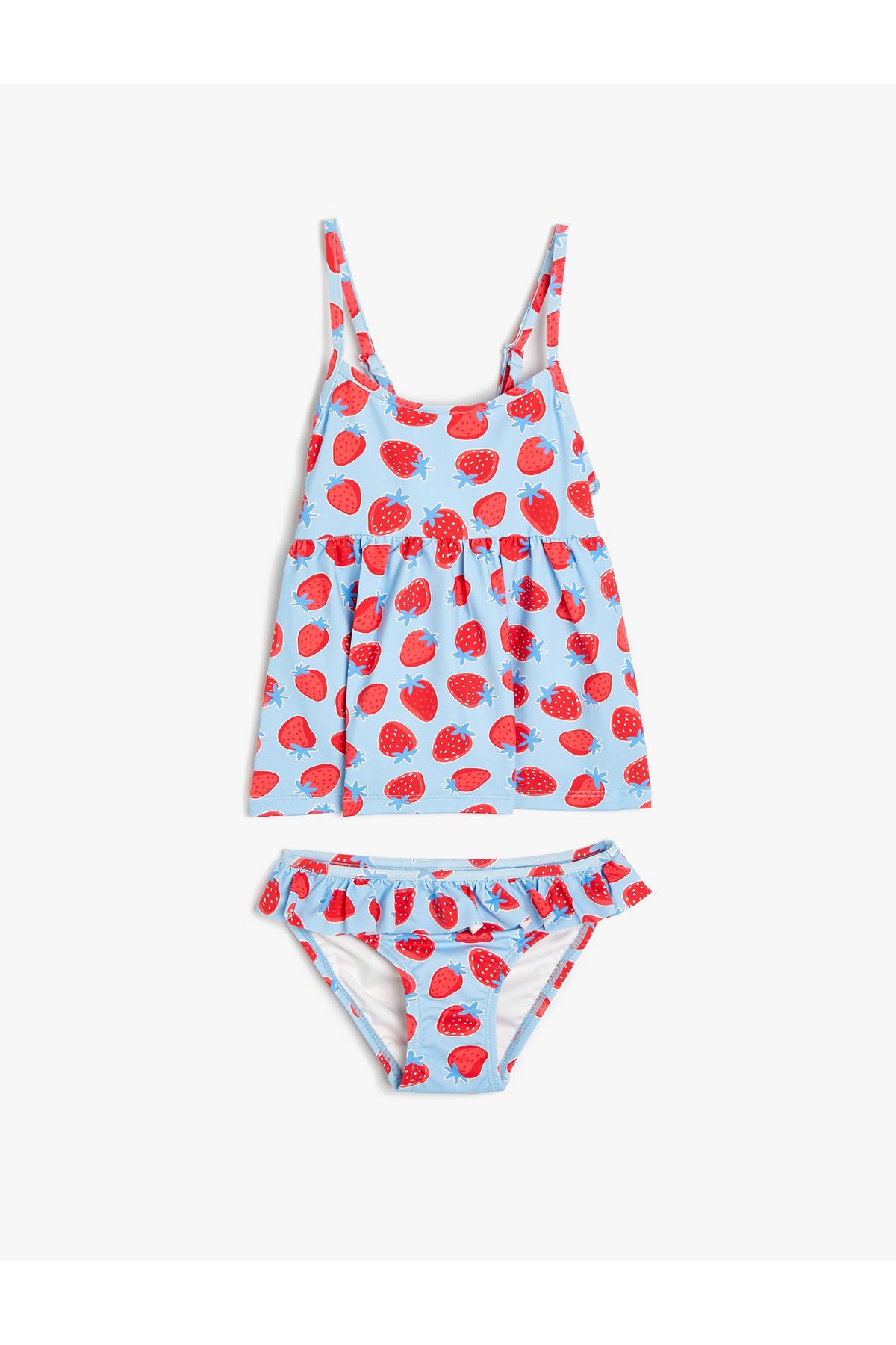 Koton Zestaw Z Długą Górą Od Bikini I Marszczonym Dołem Kobieta - 4–5 years