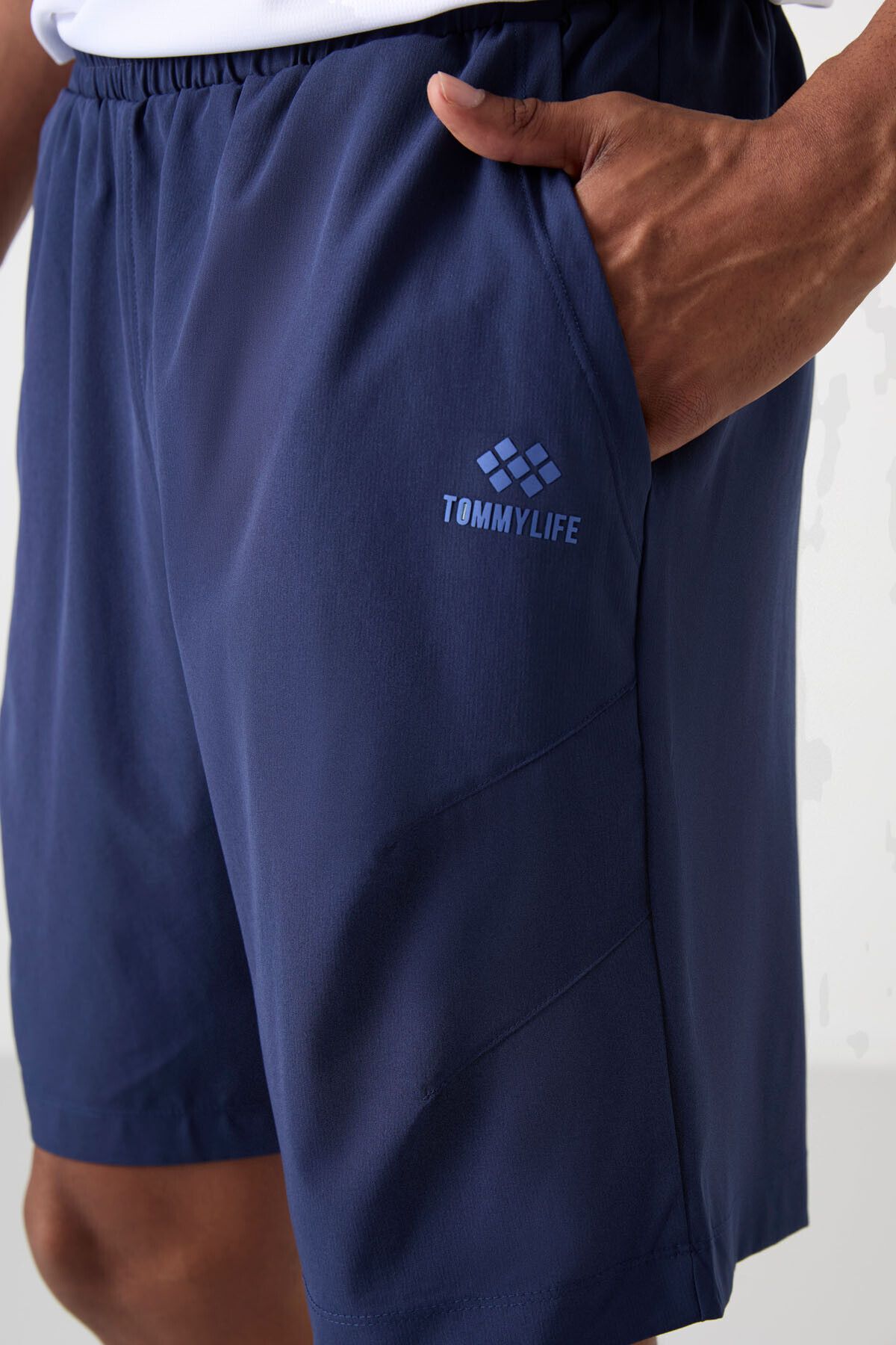 TOMMY LIFE-Pantaloni scurți pentru bărbați, poliester, groși, moale și confortabili - 81268 5