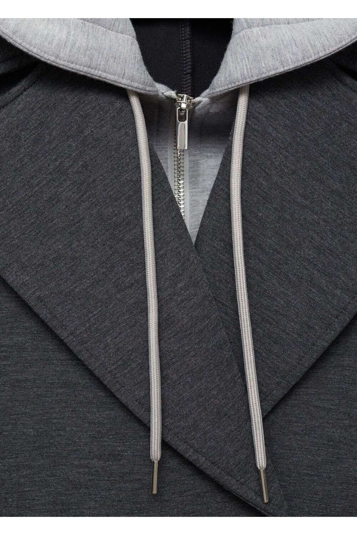 MANGO Woman-Overcoat - Stylish Designed Scroll Fabric 8