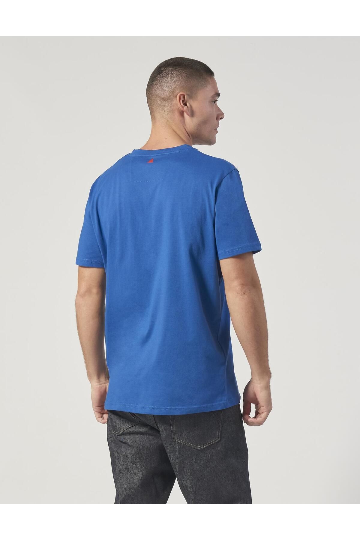 Musto-Men's T-Shirt - M Corsica Graphic SS Model 3
