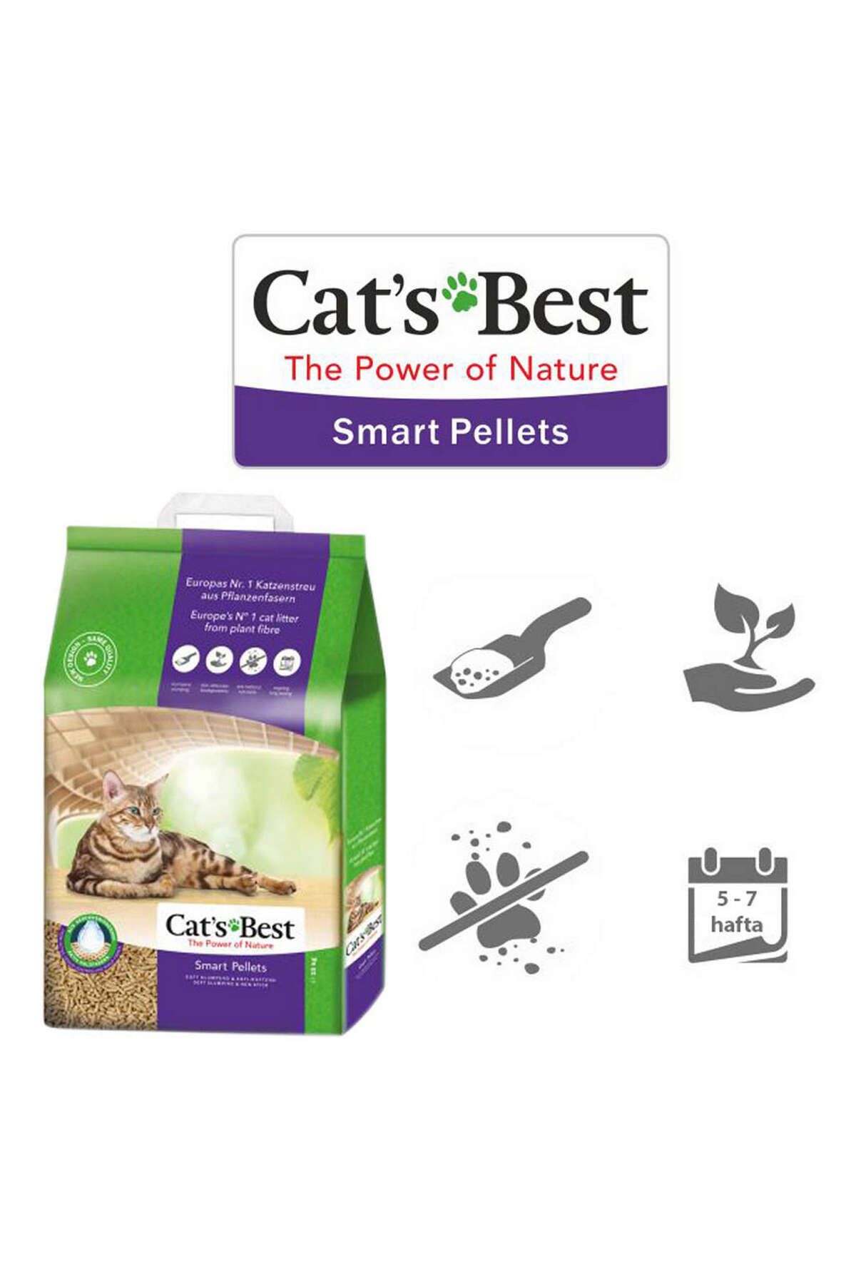 Jrs Cats Best Smart Pellet Kedi Kumu 10lt (5 Kg) GLSTD