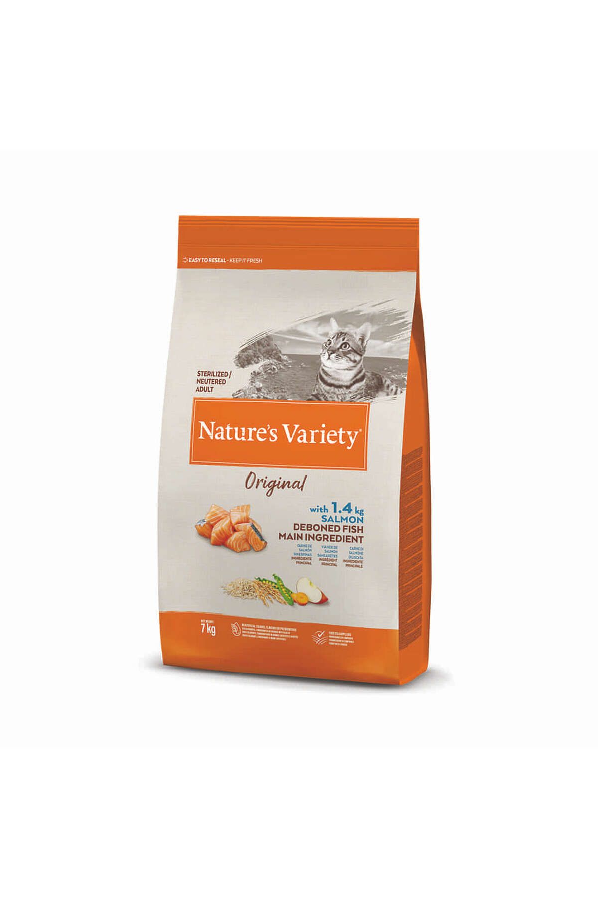 NATURES VARİETY Natures Variety Cat Sterılızed Salmon 7kg GLSTD